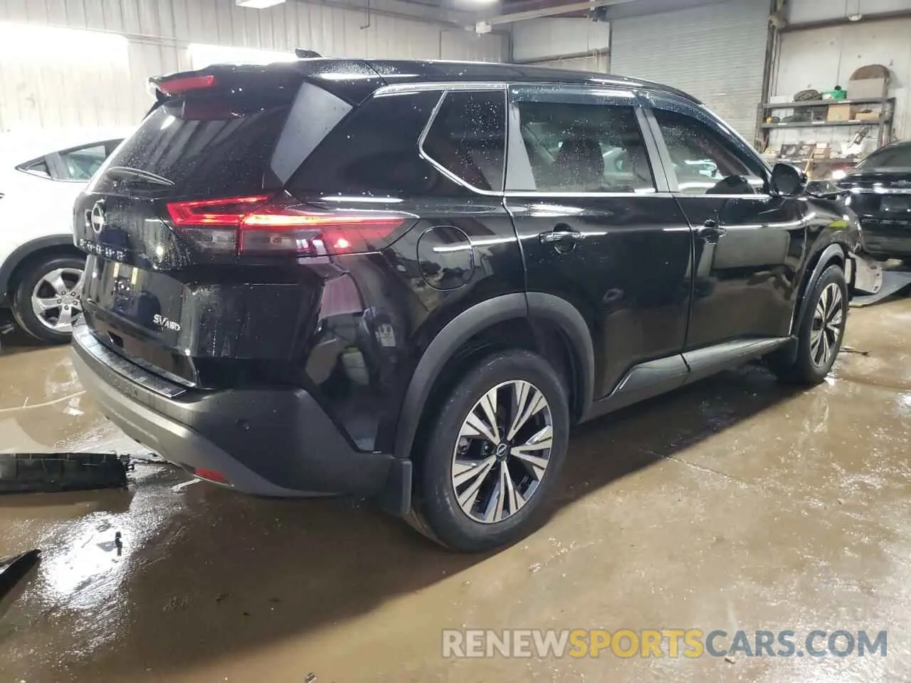 3 fotografías del automóvil dañado 5N1BT3BB8NC717277 NISSAN ROGUE 2022