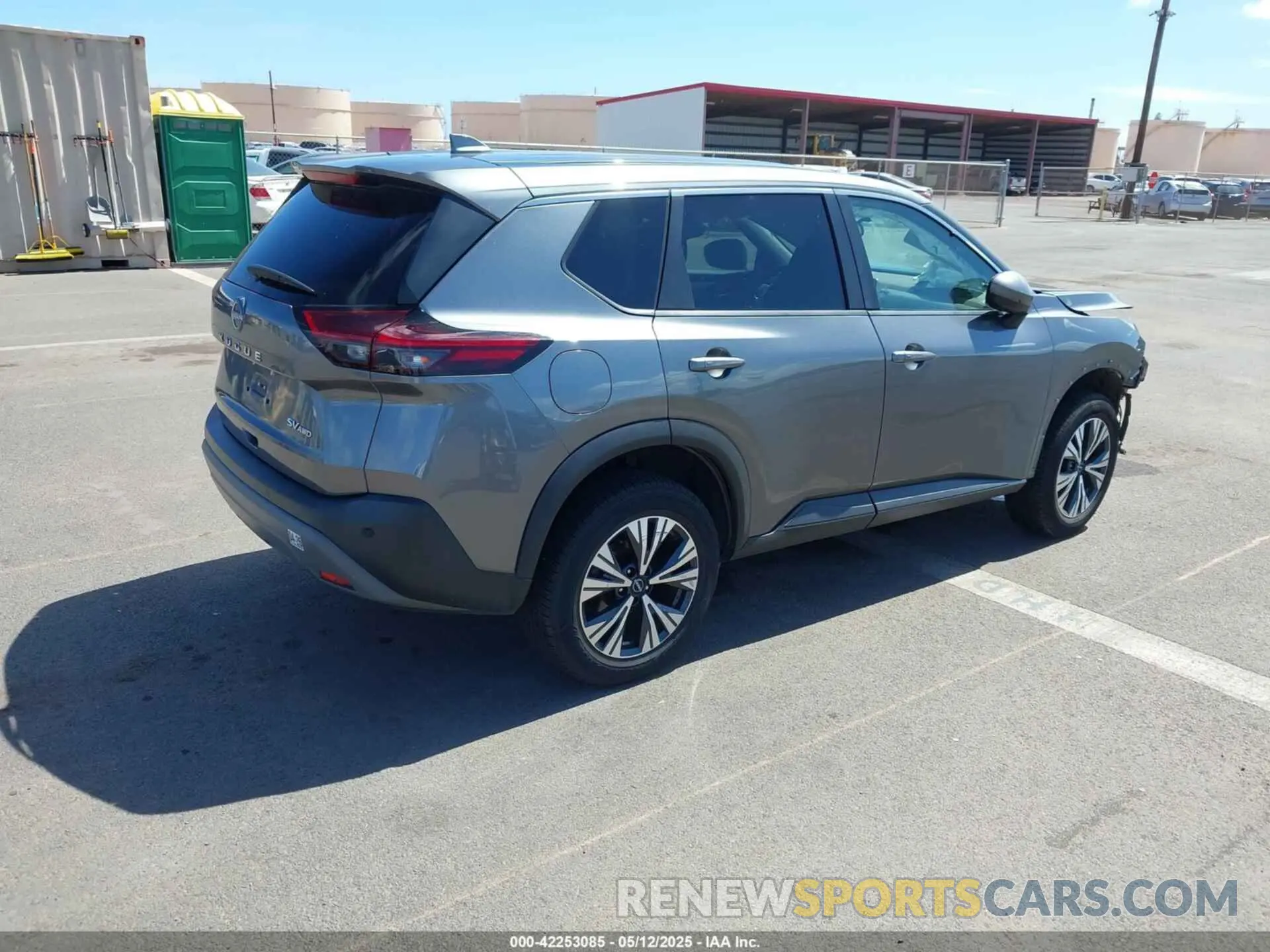 4 fotografías del automóvil dañado 5N1BT3BB9NC677677 NISSAN ROGUE 2022