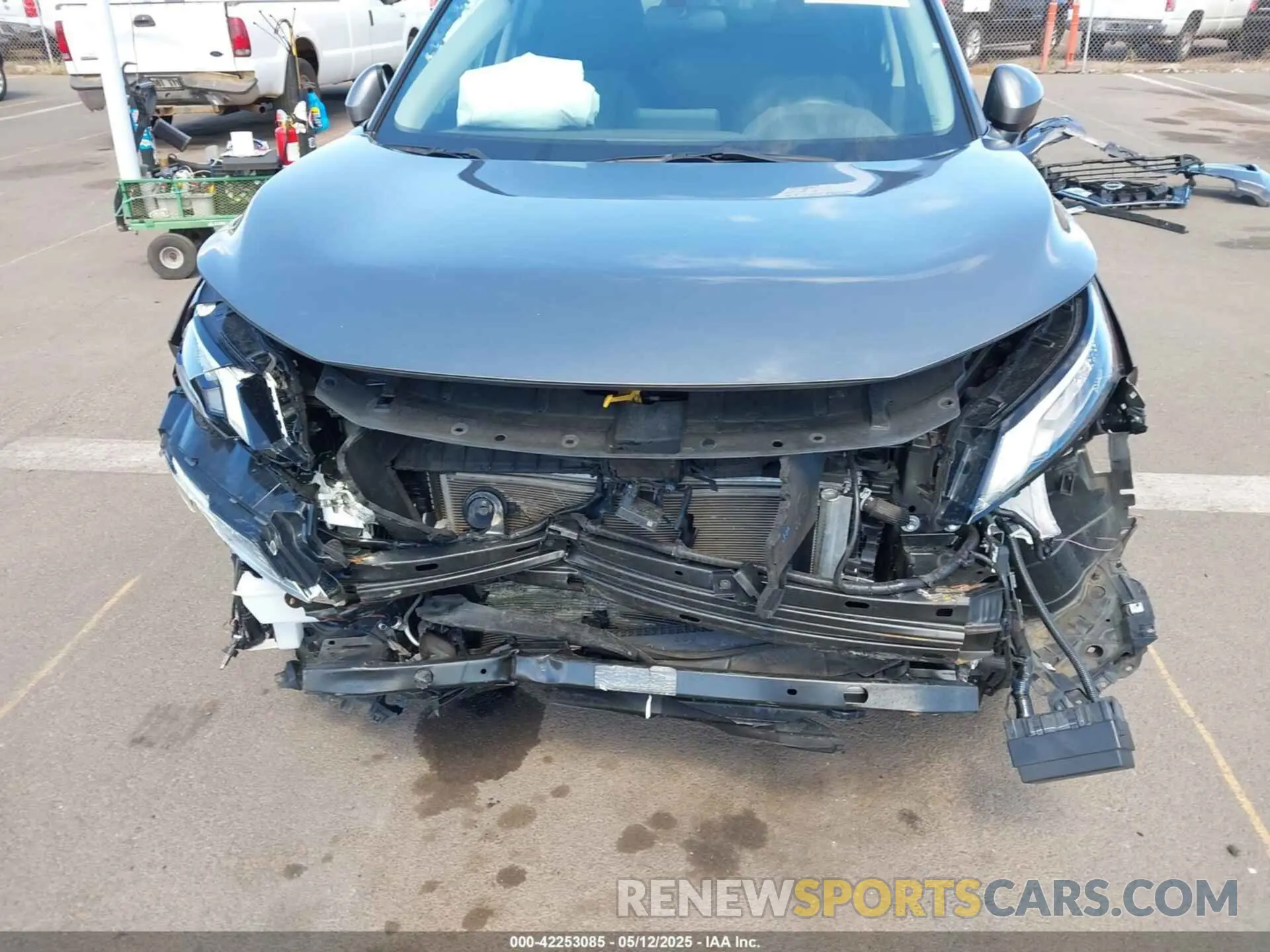6 fotografías del automóvil dañado 5N1BT3BB9NC677677 NISSAN ROGUE 2022