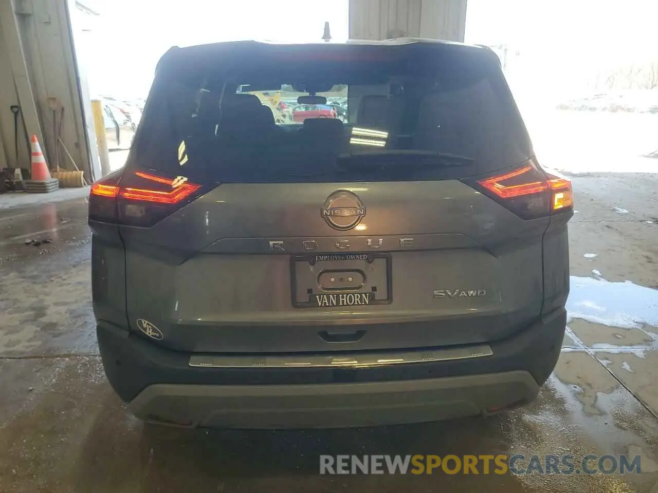 6 fotografías del automóvil dañado 5N1BT3BB9NC681552 NISSAN ROGUE 2022