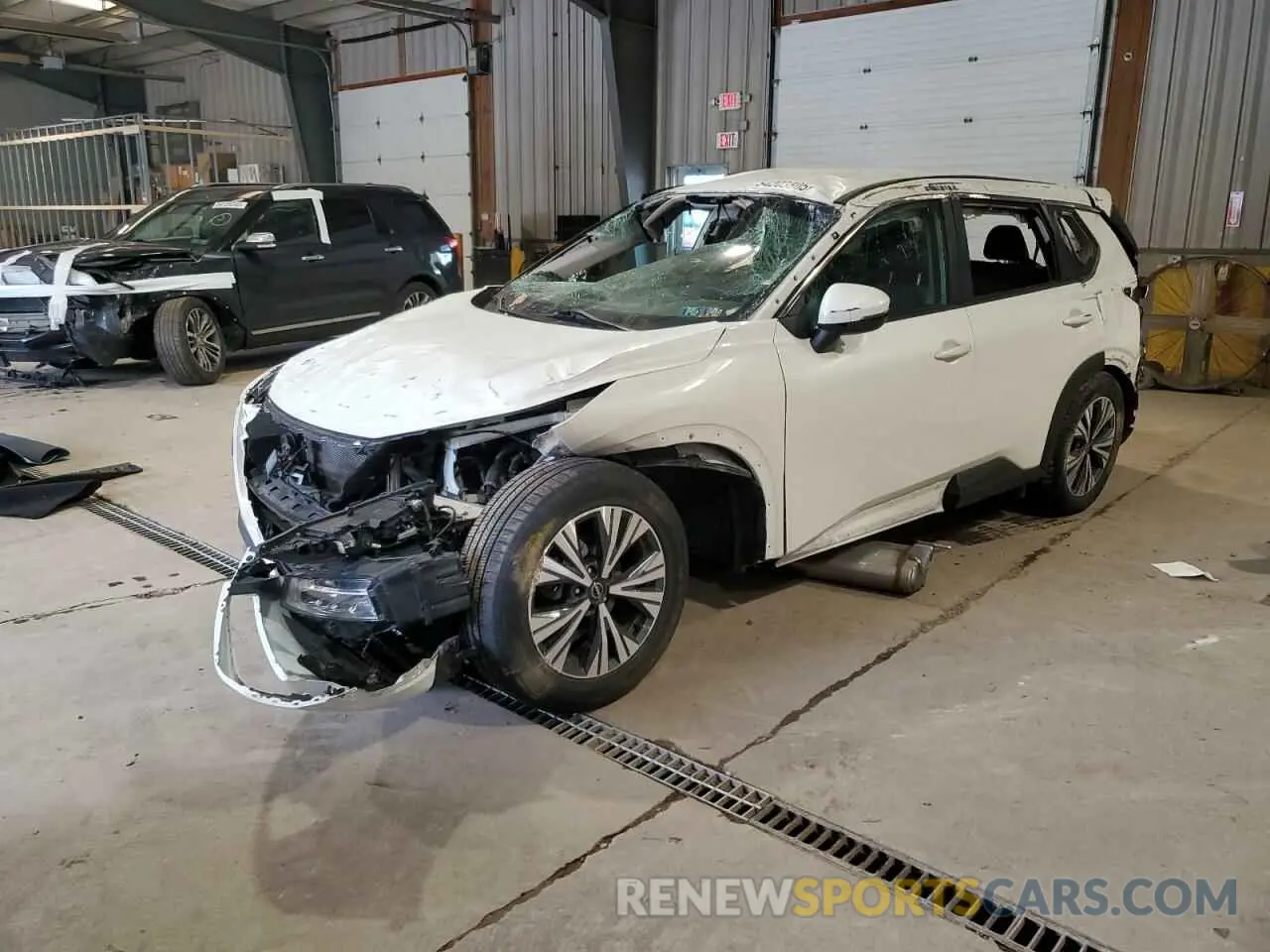 1 fotografías del automóvil dañado 5N1BT3BB9NC727624 NISSAN ROGUE 2022