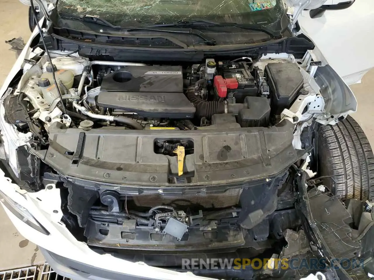 12 fotografías del automóvil dañado 5N1BT3BB9NC727624 NISSAN ROGUE 2022