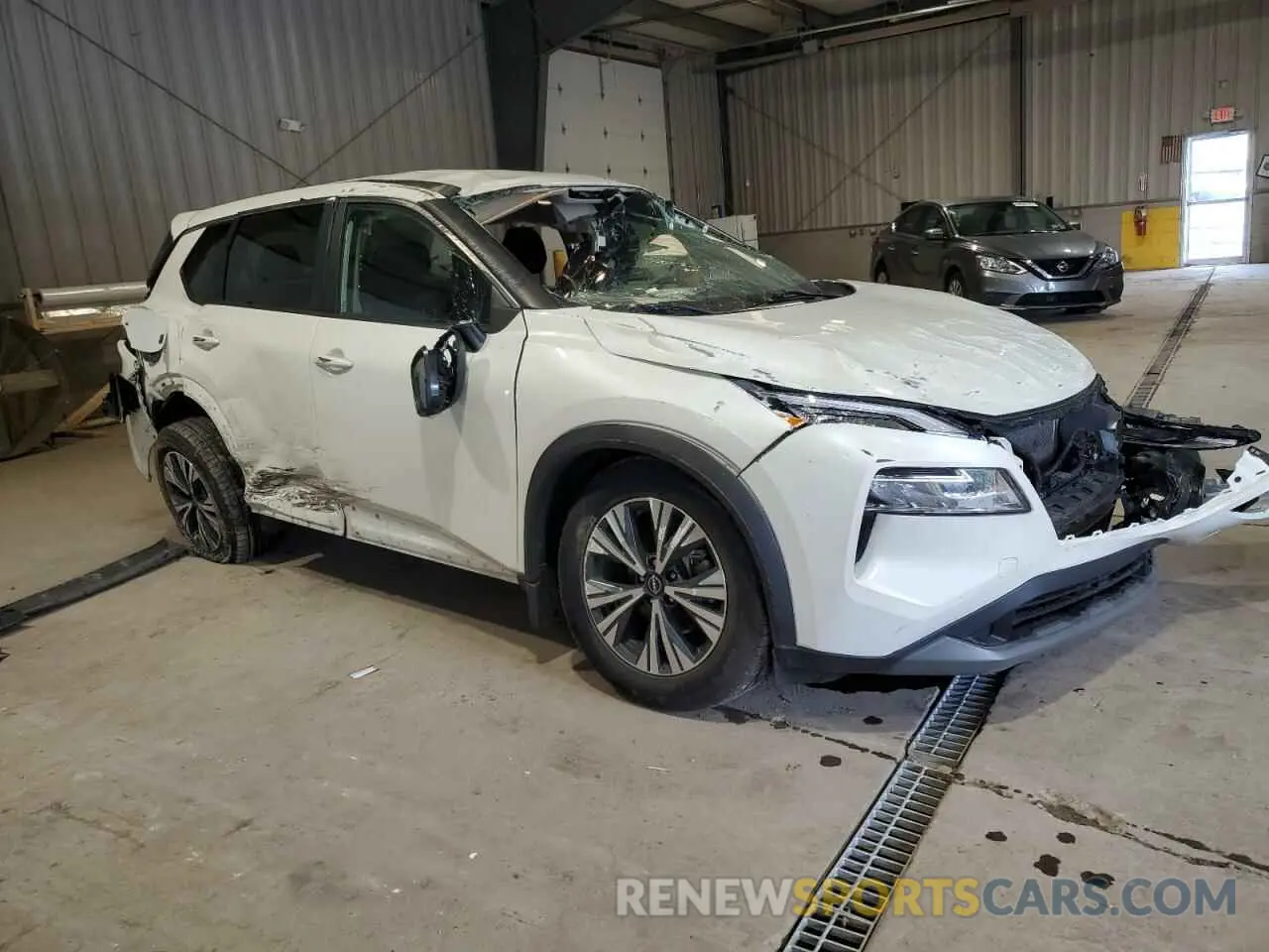 4 fotografías del automóvil dañado 5N1BT3BB9NC727624 NISSAN ROGUE 2022