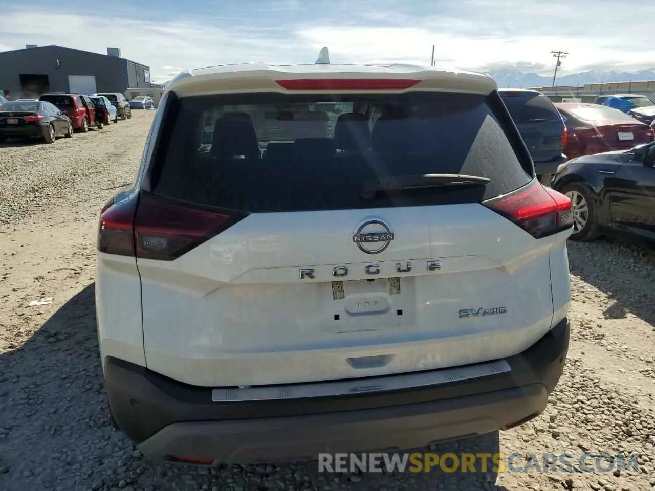 6 fotografías del automóvil dañado 5N1BT3BB9NC729311 NISSAN ROGUE 2022