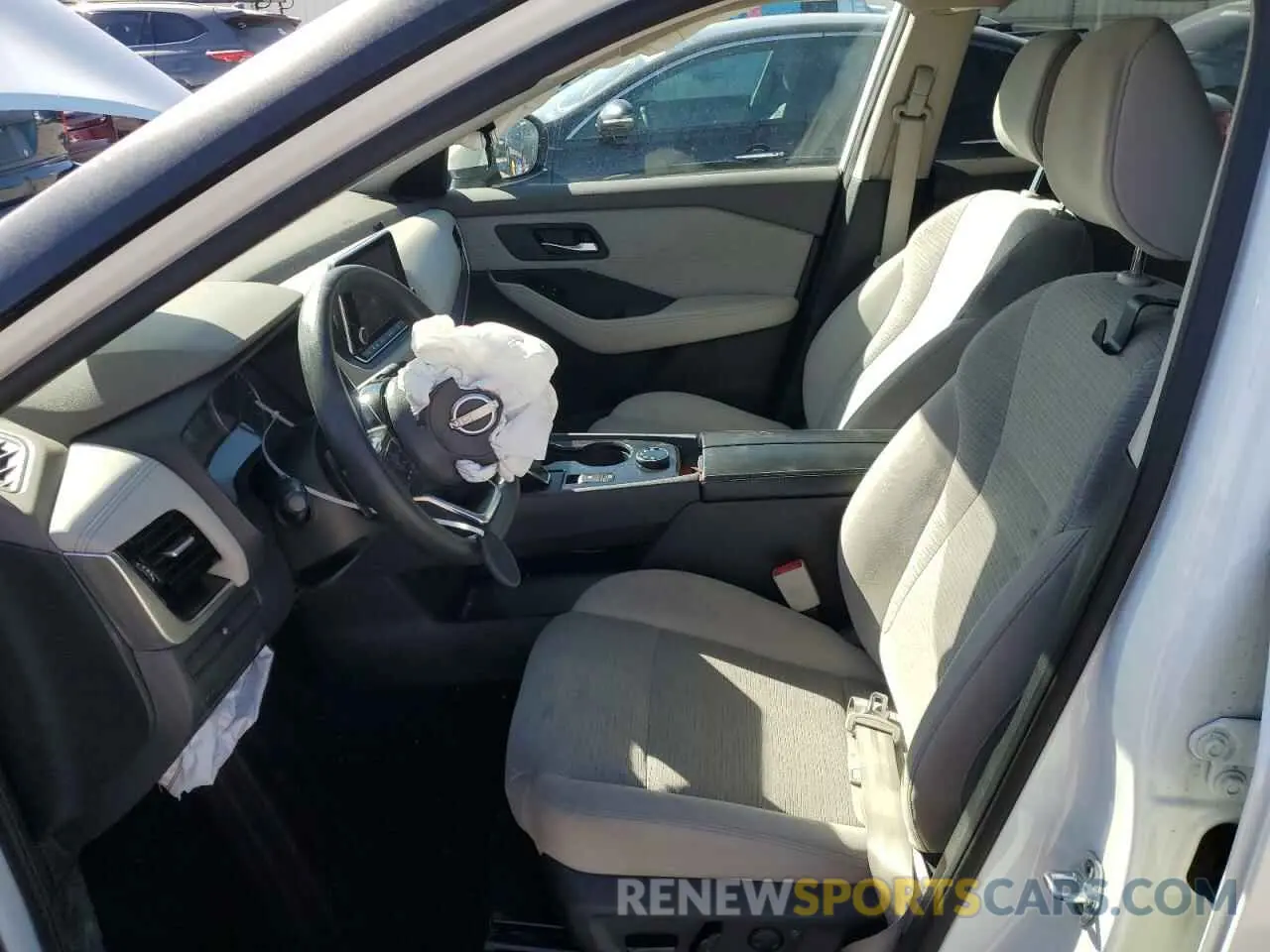 7 fotografías del automóvil dañado 5N1BT3BB9NC729311 NISSAN ROGUE 2022