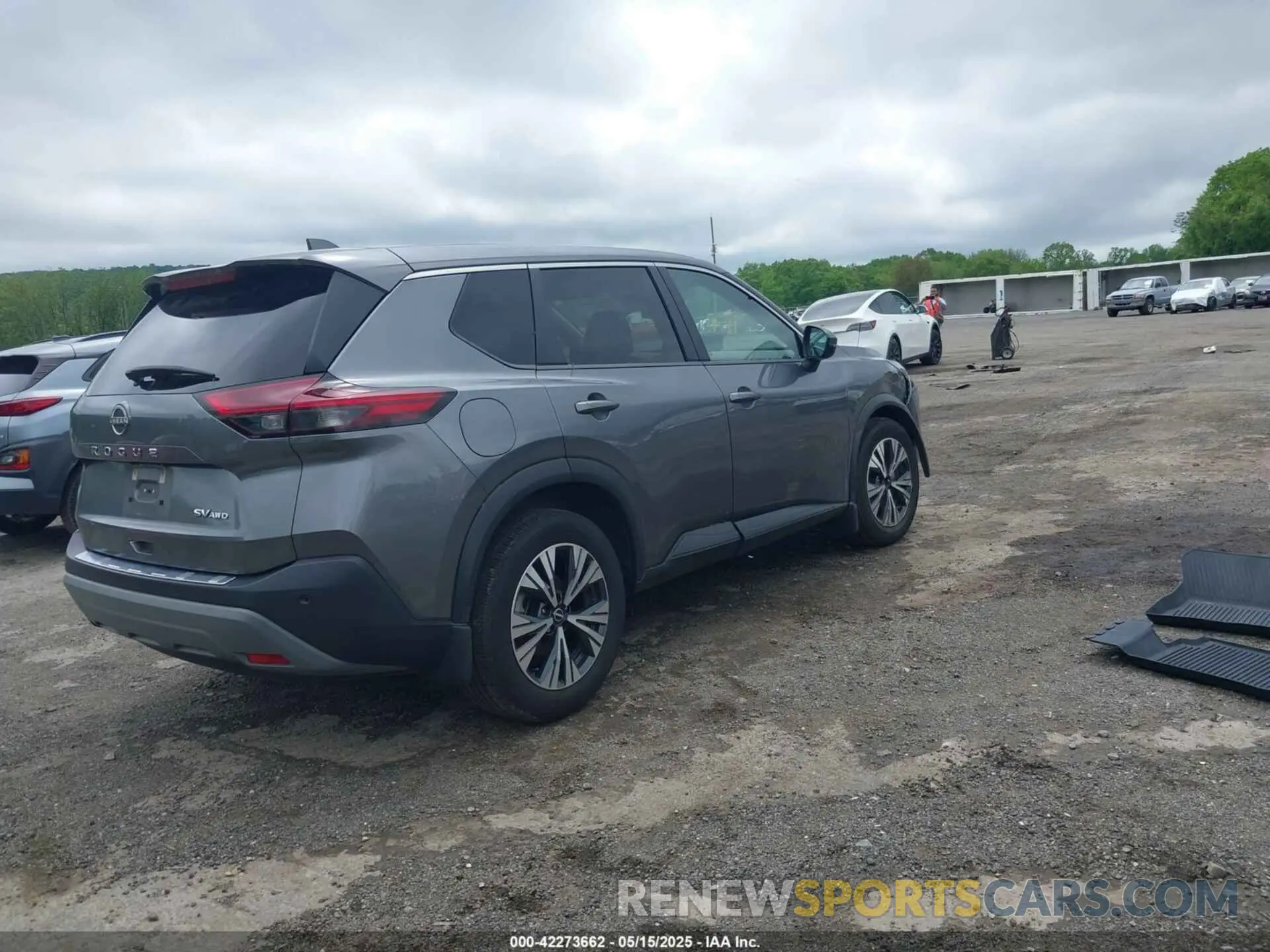 4 fotografías del automóvil dañado 5N1BT3BBXNC685187 NISSAN ROGUE 2022