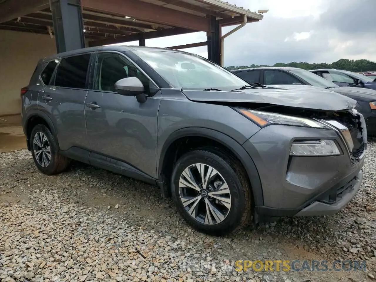 4 fotografías del automóvil dañado 5N1BT3BBXNC718060 NISSAN ROGUE 2022