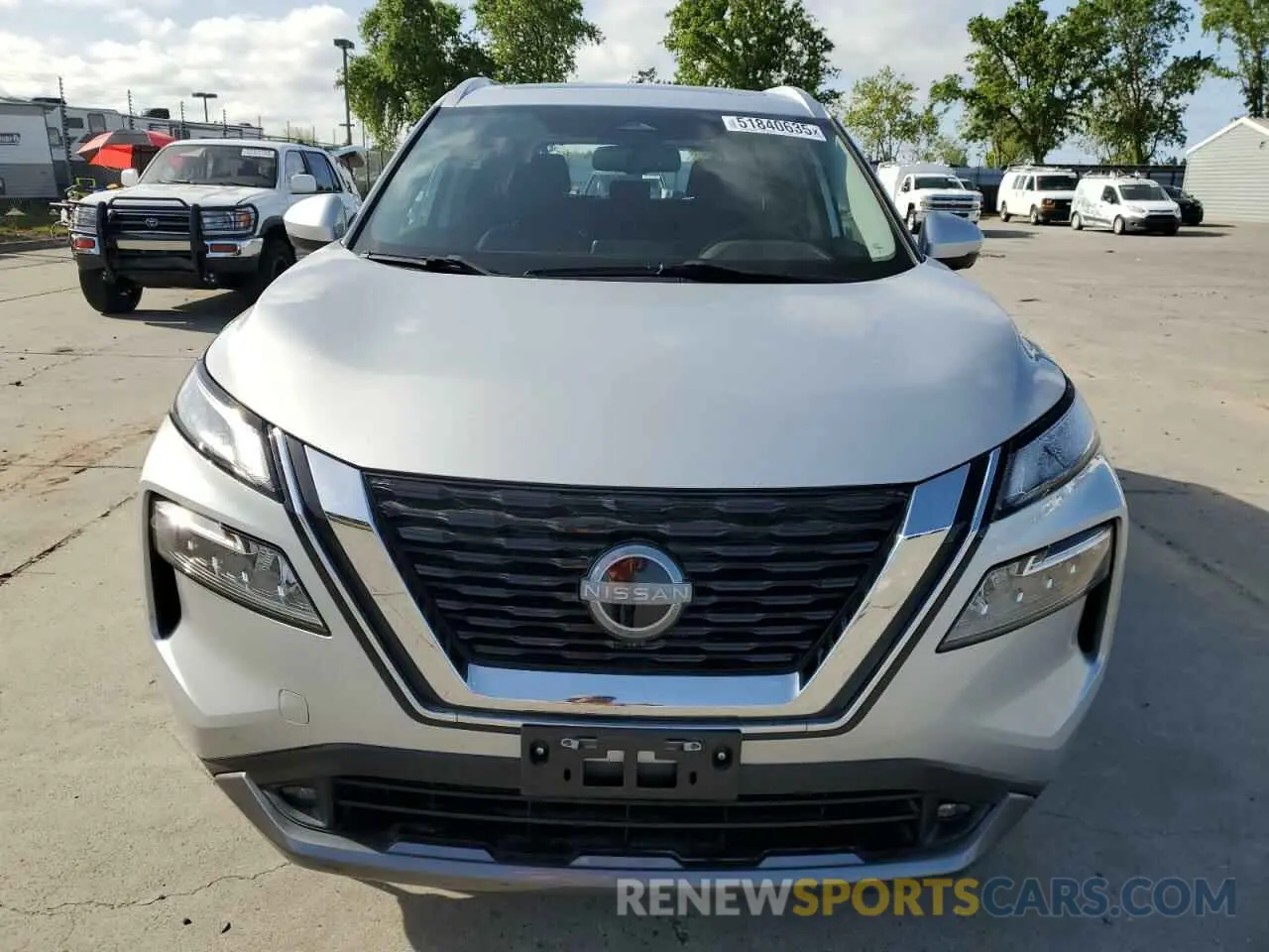 5 fotografías del automóvil dañado 5N1BT3CA2NC695525 NISSAN ROGUE 2022