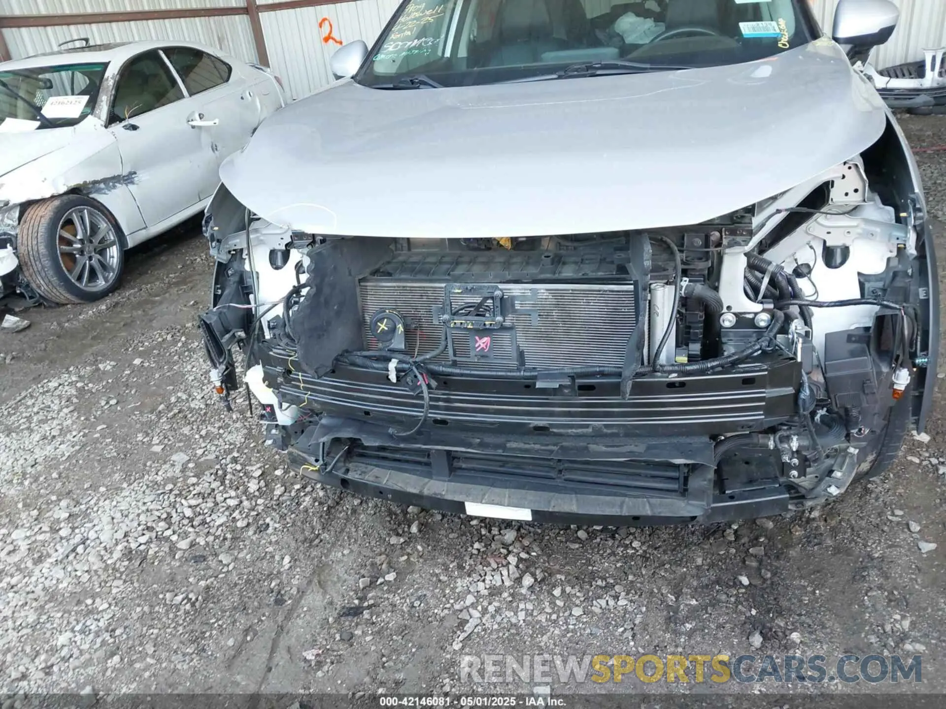12 fotografías del automóvil dañado 5N1BT3CA2NC731911 NISSAN ROGUE 2022
