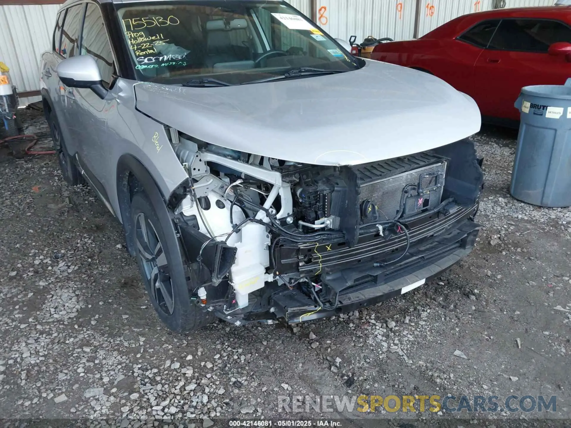 22 fotografías del automóvil dañado 5N1BT3CA2NC731911 NISSAN ROGUE 2022