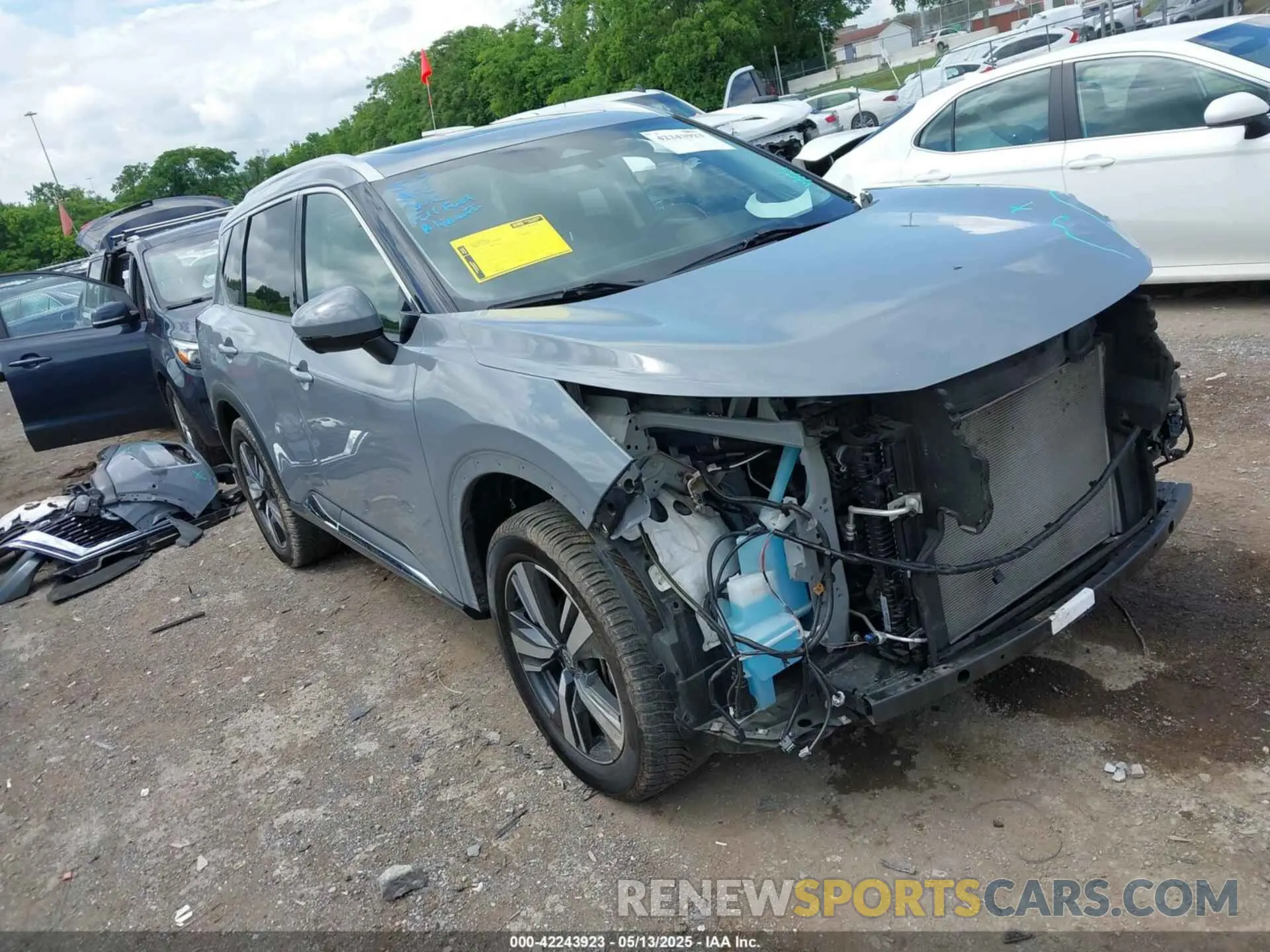 1 fotografías del automóvil dañado 5N1BT3CA4NC708940 NISSAN ROGUE 2022