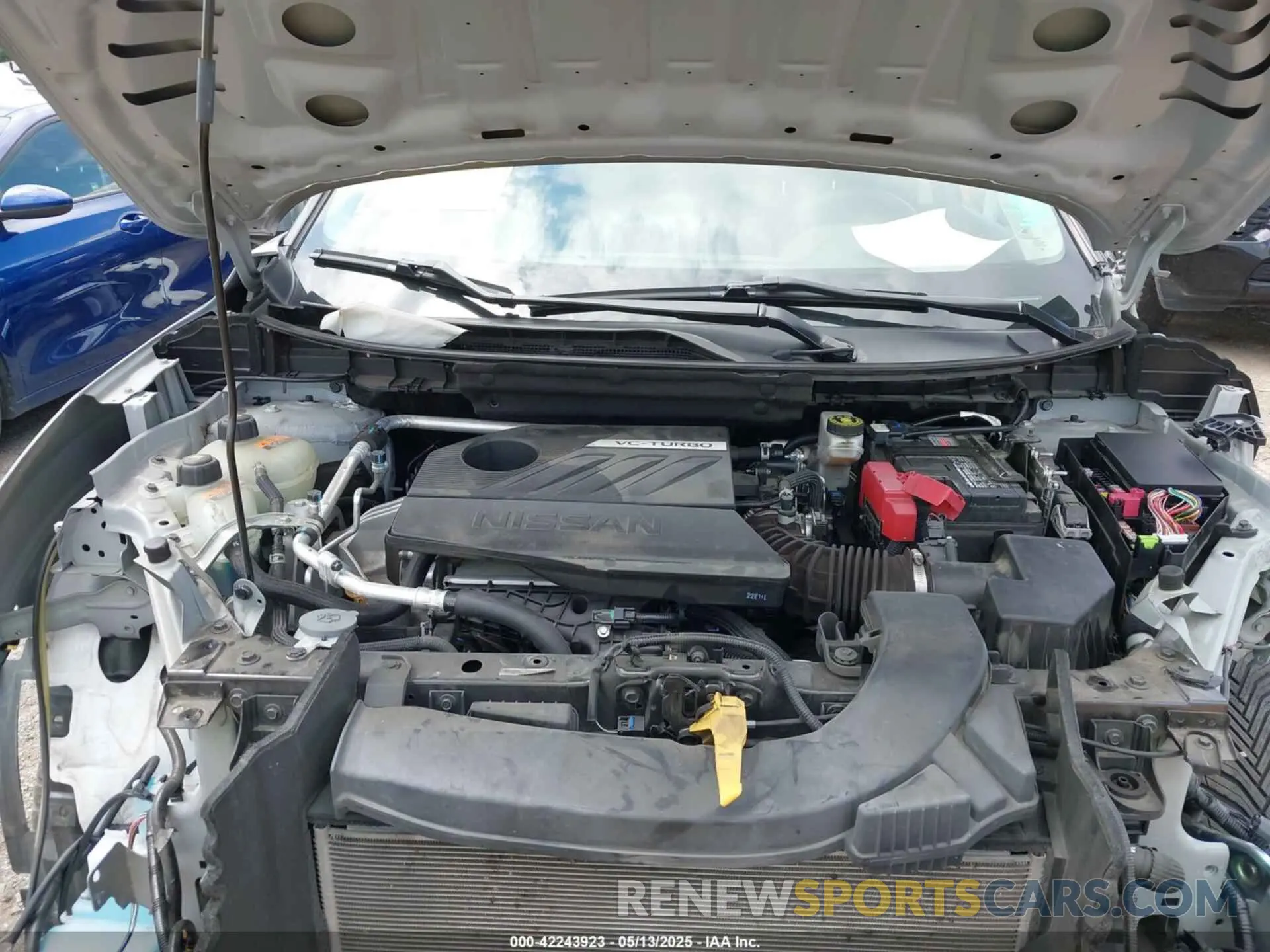 10 fotografías del automóvil dañado 5N1BT3CA4NC708940 NISSAN ROGUE 2022