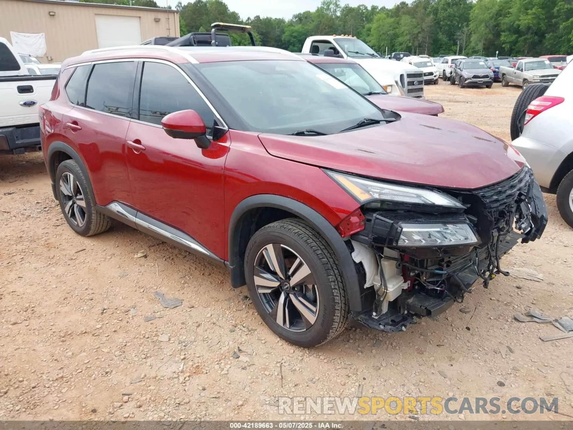 1 fotografías del automóvil dañado 5N1BT3CA7NC723108 NISSAN ROGUE 2022