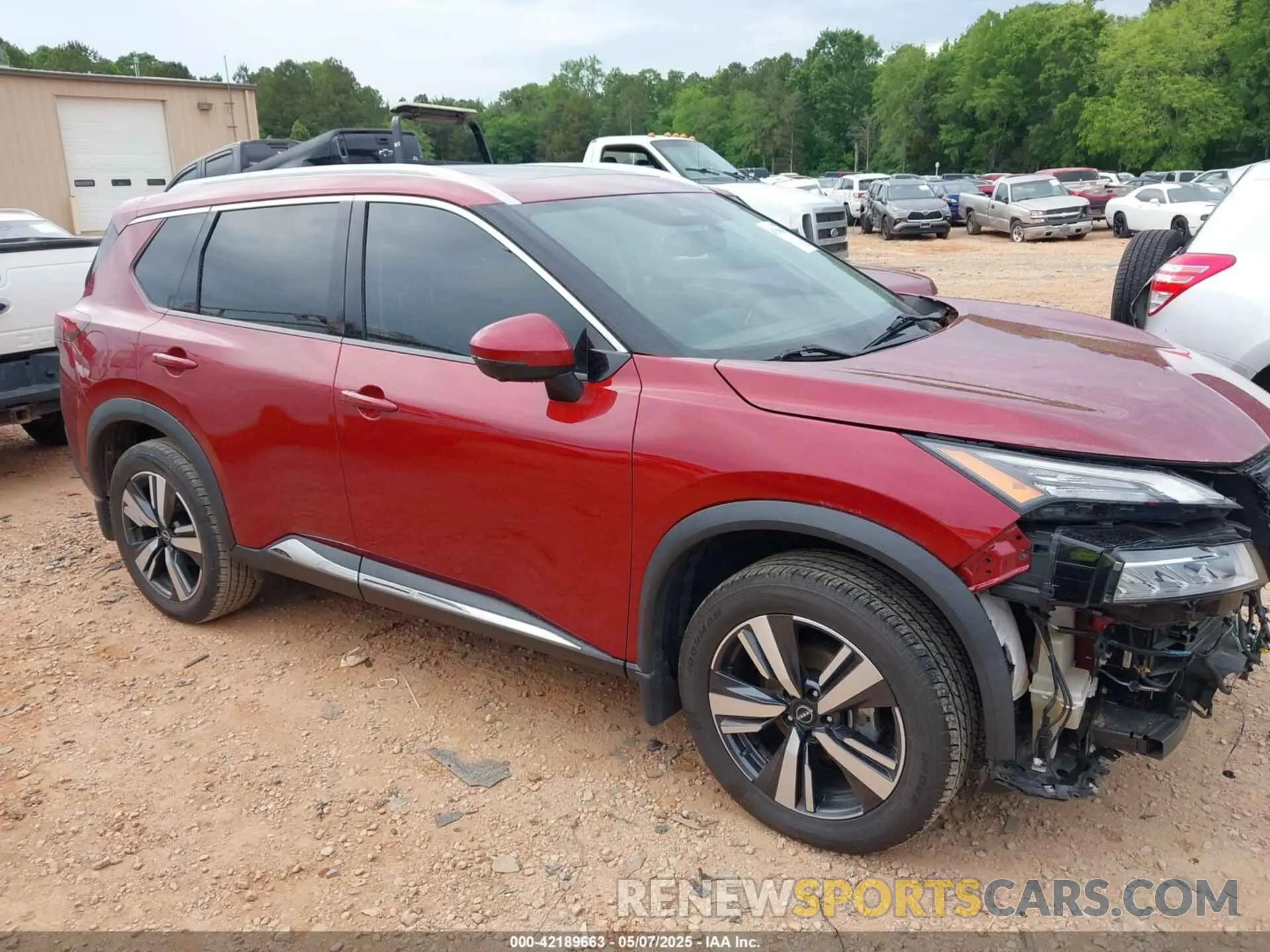 13 fotografías del automóvil dañado 5N1BT3CA7NC723108 NISSAN ROGUE 2022