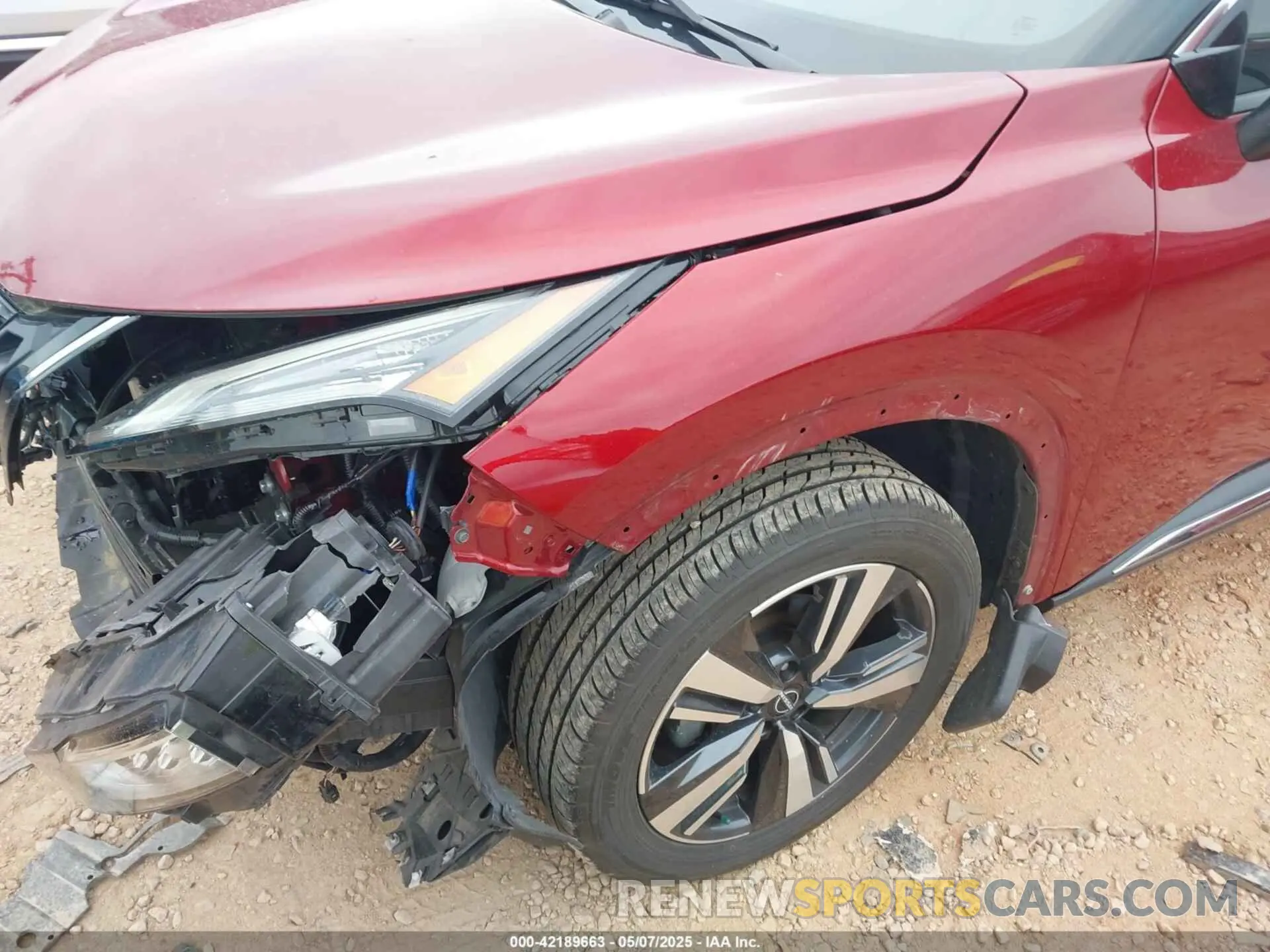 18 fotografías del automóvil dañado 5N1BT3CA7NC723108 NISSAN ROGUE 2022