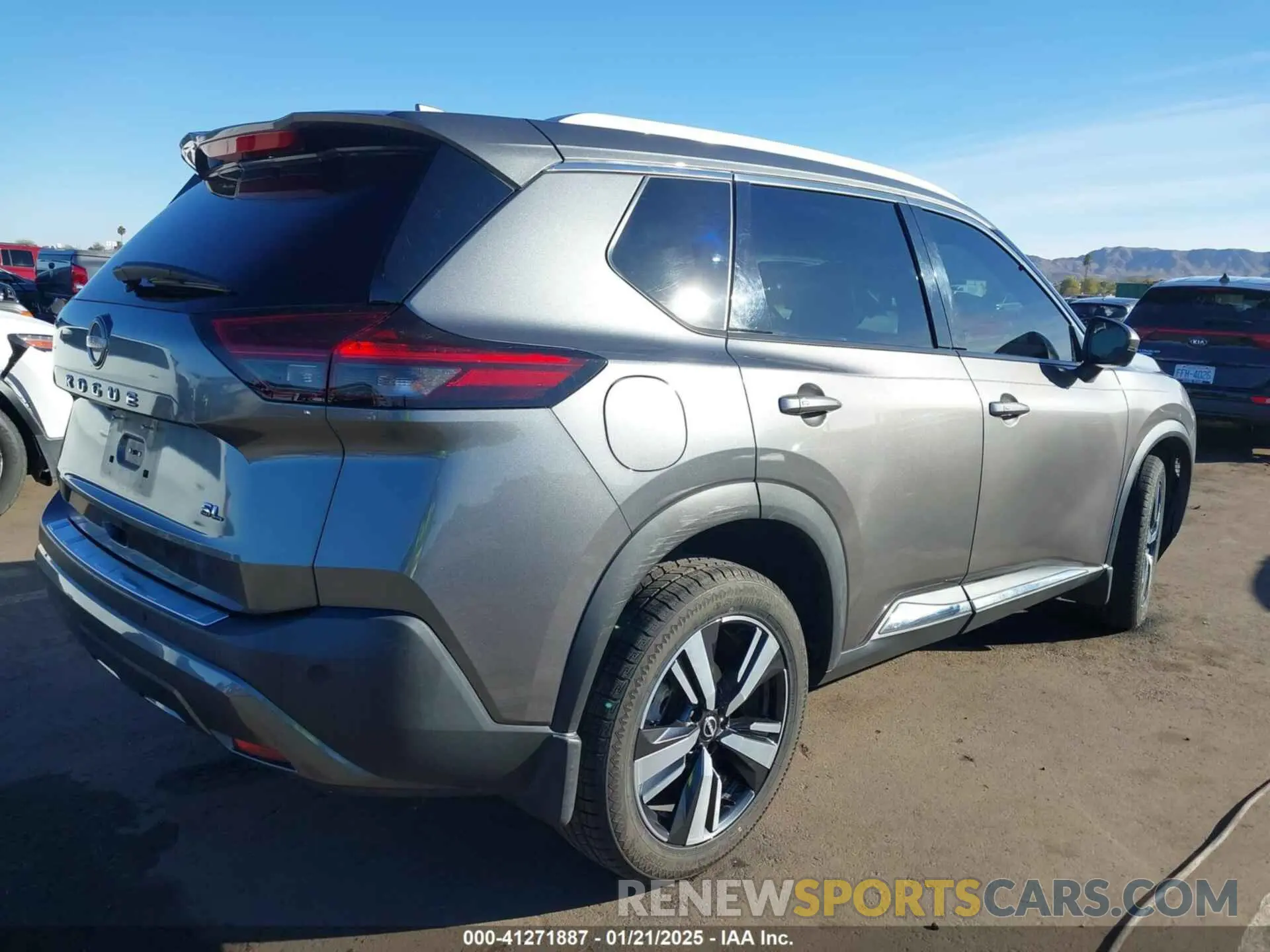 4 fotografías del automóvil dañado 5N1BT3CA9NC699376 NISSAN ROGUE 2022