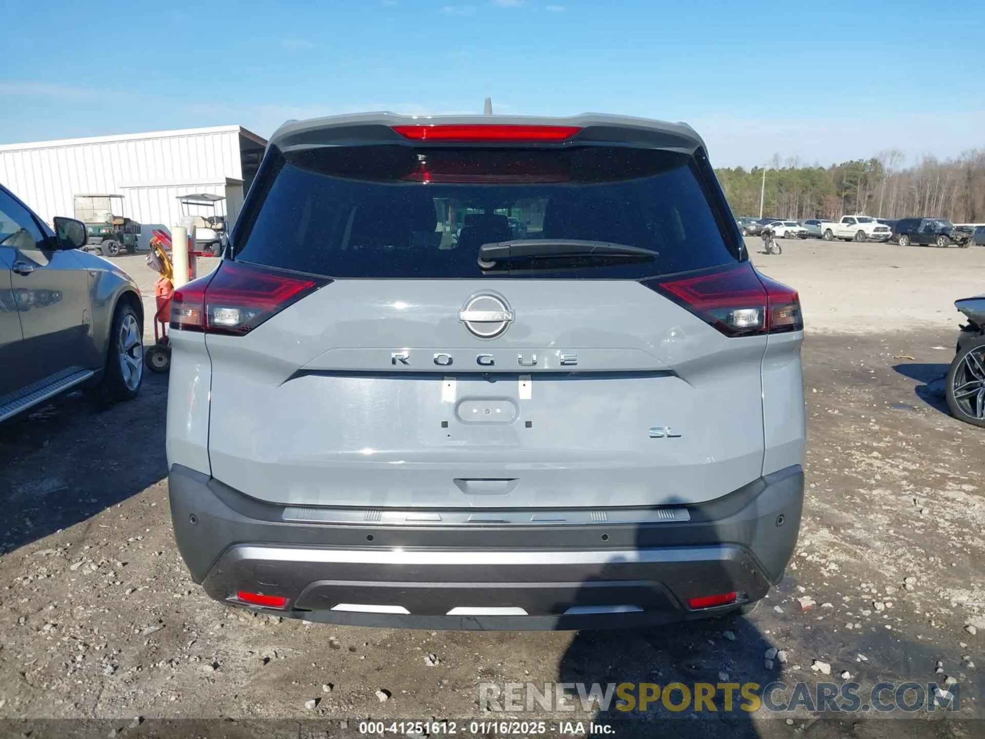 16 fotografías del automóvil dañado 5N1BT3CAXNC690993 NISSAN ROGUE 2022