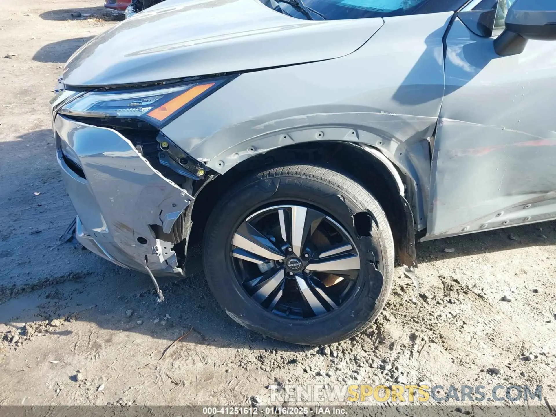 6 fotografías del automóvil dañado 5N1BT3CAXNC690993 NISSAN ROGUE 2022