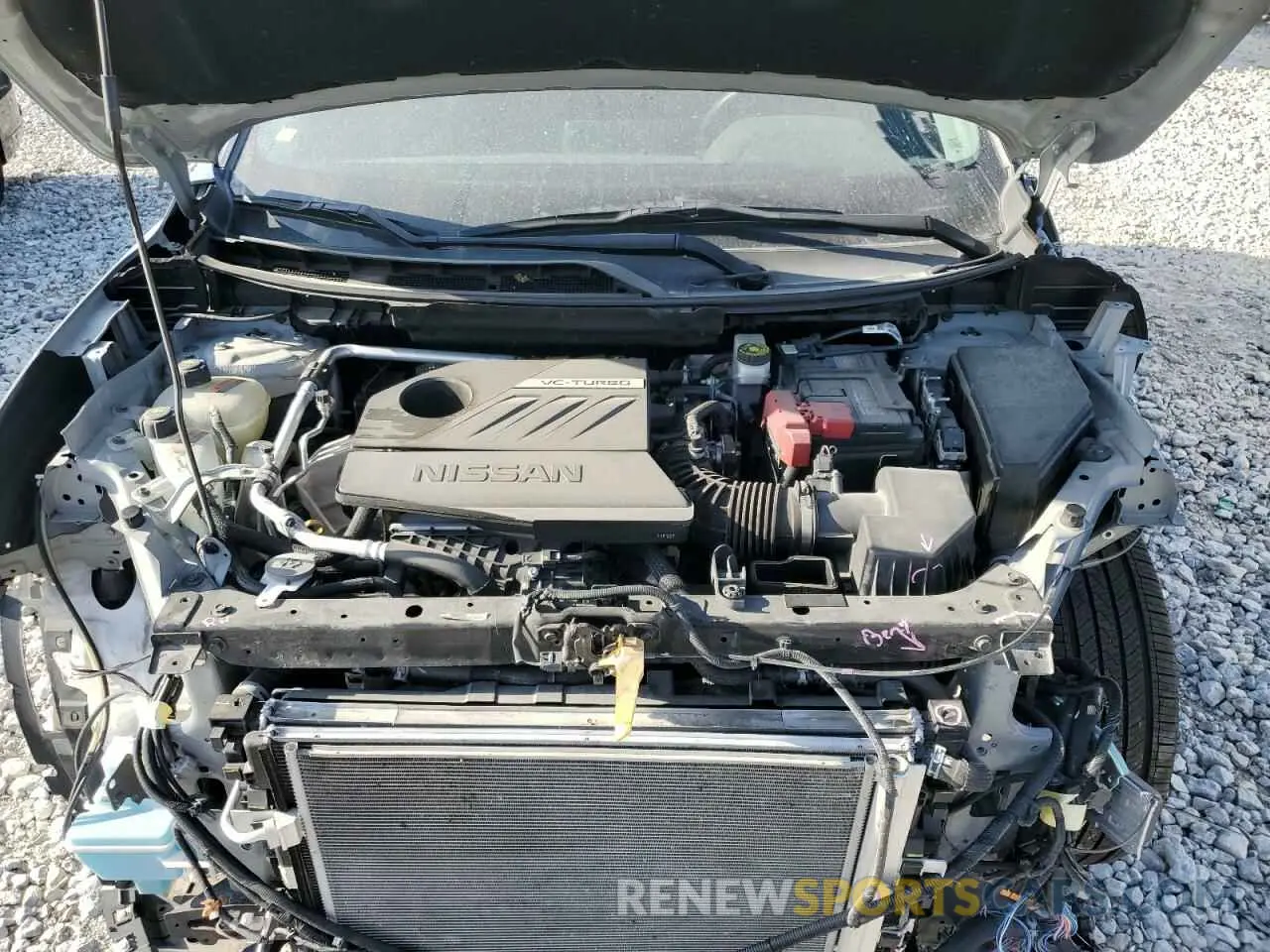 12 fotografías del automóvil dañado 5N1BT3CB6NC708981 NISSAN ROGUE 2022