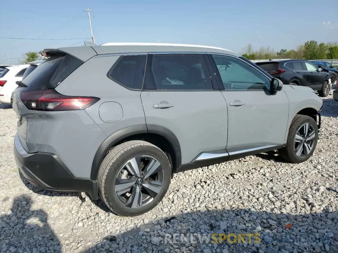 3 fotografías del automóvil dañado 5N1BT3CB6NC708981 NISSAN ROGUE 2022