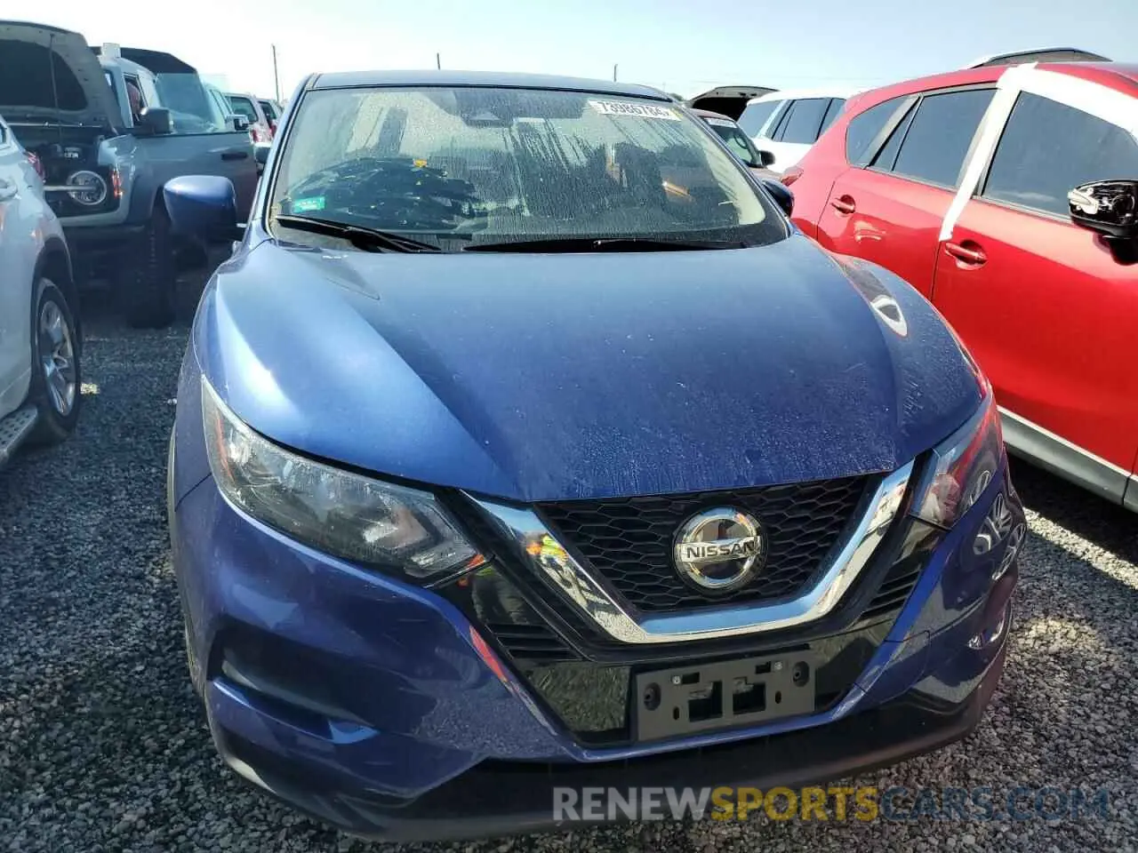 5 fotografías del automóvil dañado JN1BJ1AV3NW341857 NISSAN ROGUE 2022