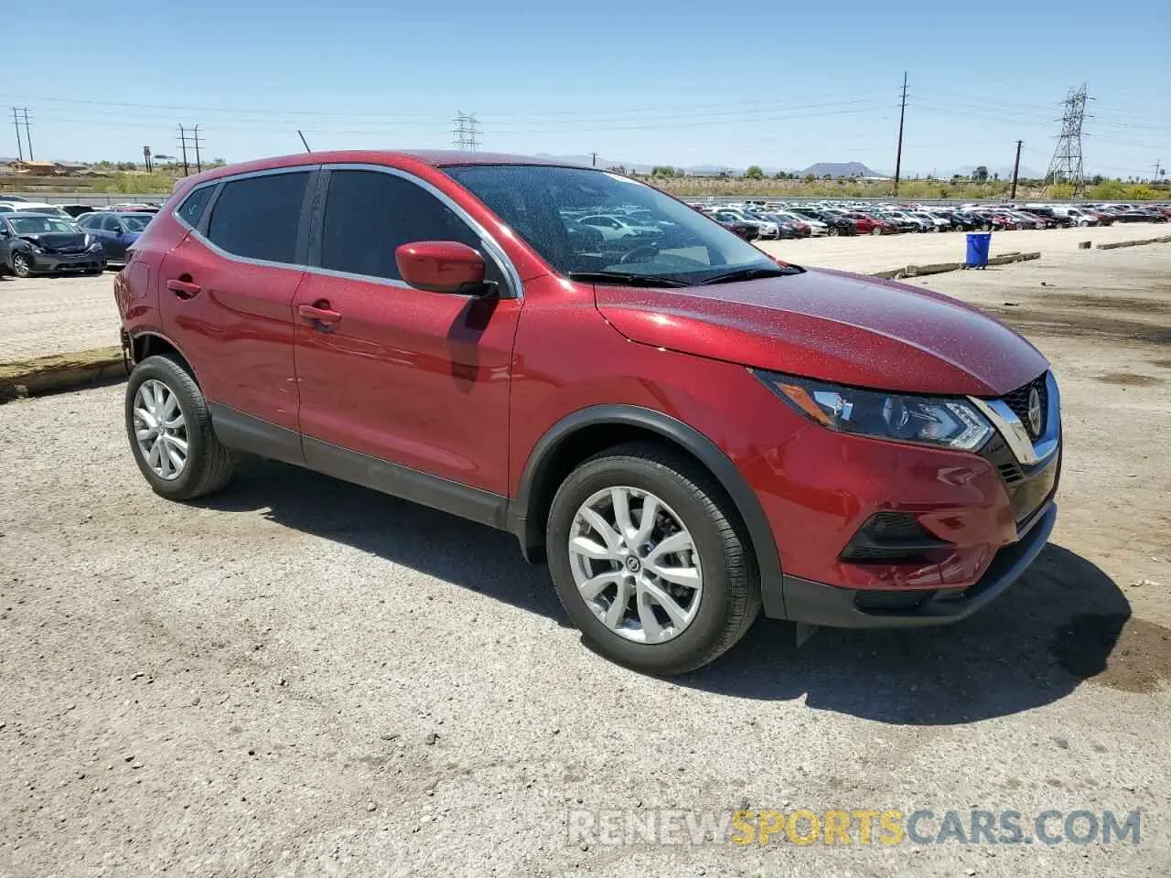 4 fotografías del automóvil dañado JN1BJ1AV7NW346690 NISSAN ROGUE 2022