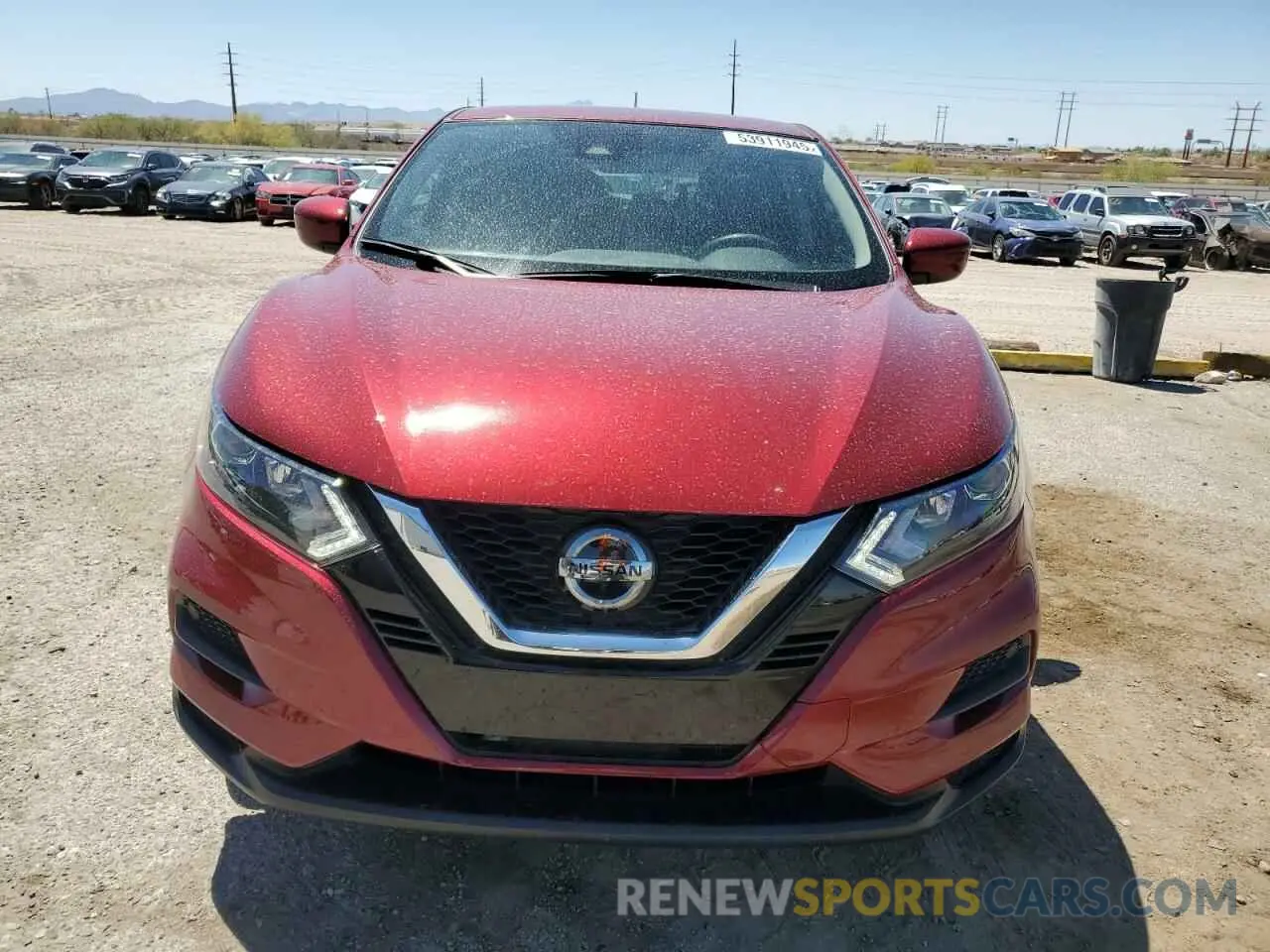 5 fotografías del automóvil dañado JN1BJ1AV7NW346690 NISSAN ROGUE 2022
