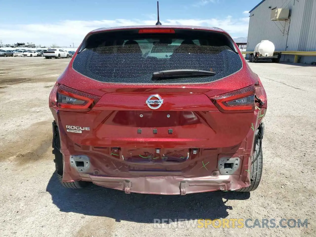 6 fotografías del automóvil dañado JN1BJ1AV7NW346690 NISSAN ROGUE 2022