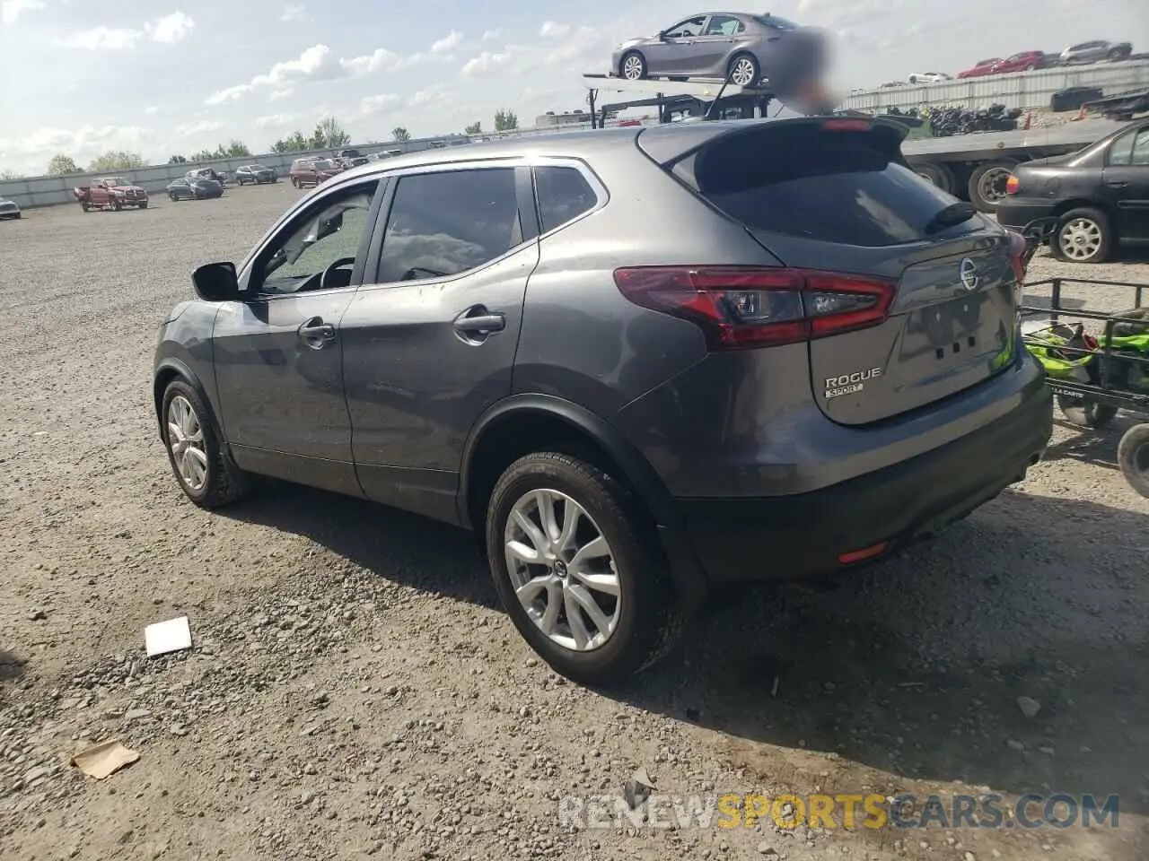 2 fotografías del automóvil dañado JN1BJ1AW8NW682180 NISSAN ROGUE 2022
