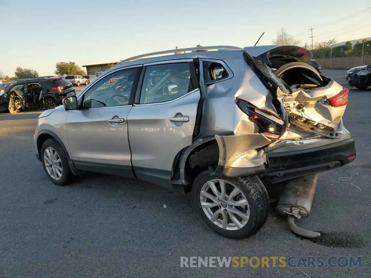 2 fotografías del automóvil dañado JN1BJ1BVXNW582314 NISSAN ROGUE 2022