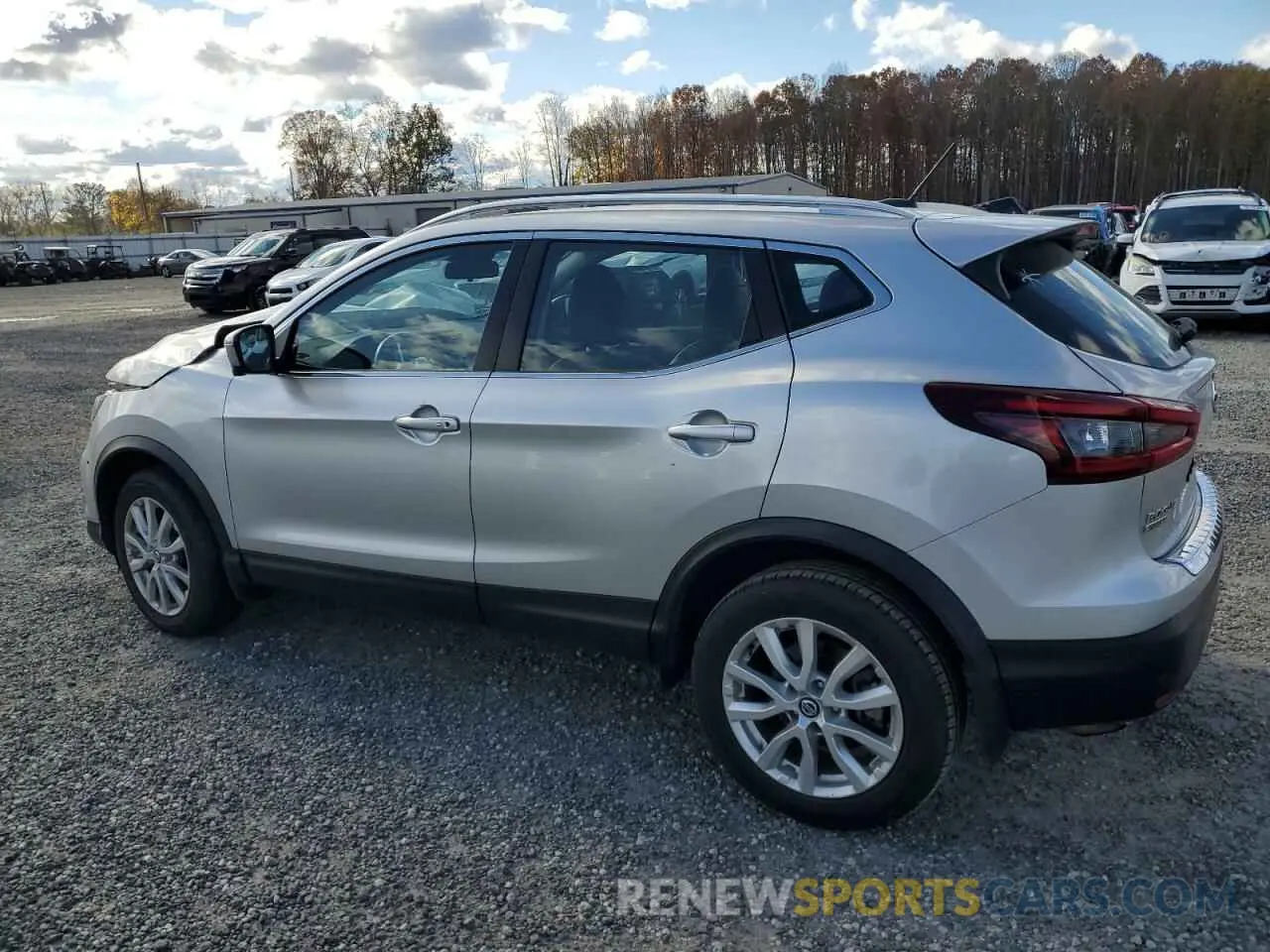 2 fotografías del automóvil dañado JN1BJ1BW1NW488458 NISSAN ROGUE 2022