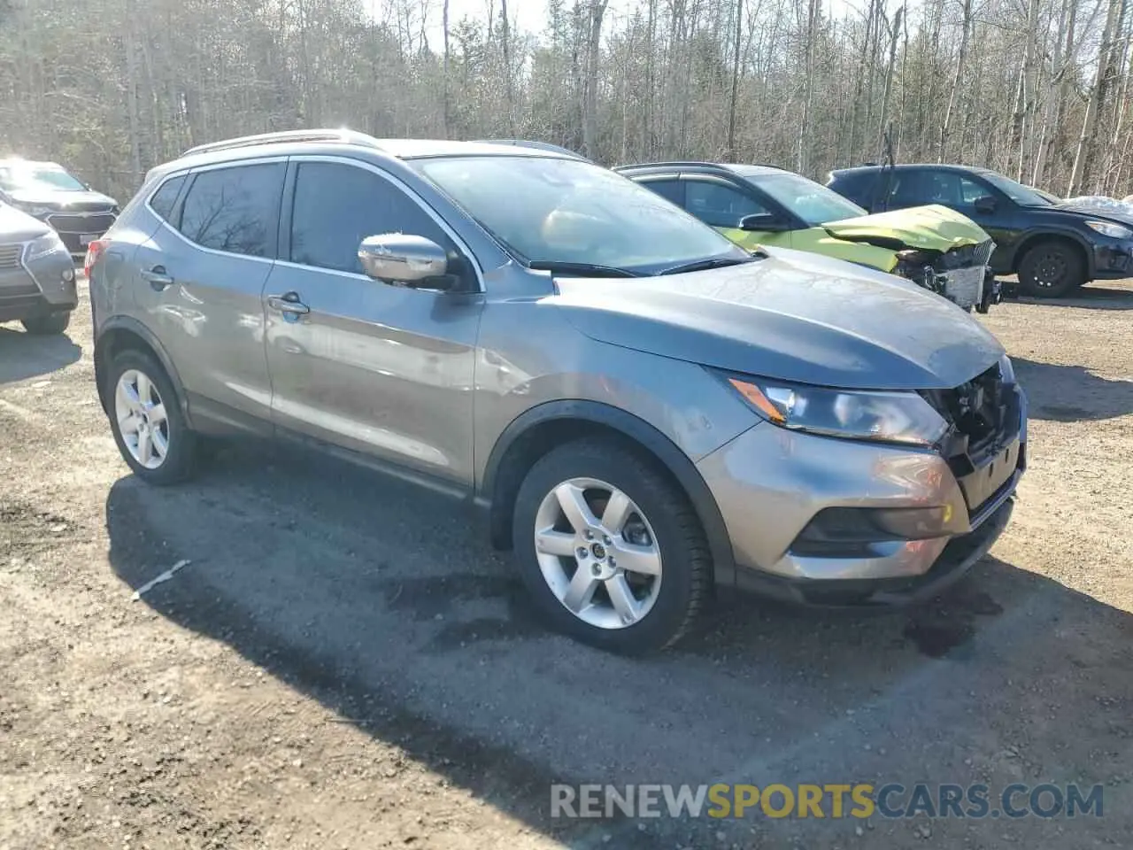 4 fotografías del automóvil dañado JN1BJ1BW2NW471846 NISSAN ROGUE 2022