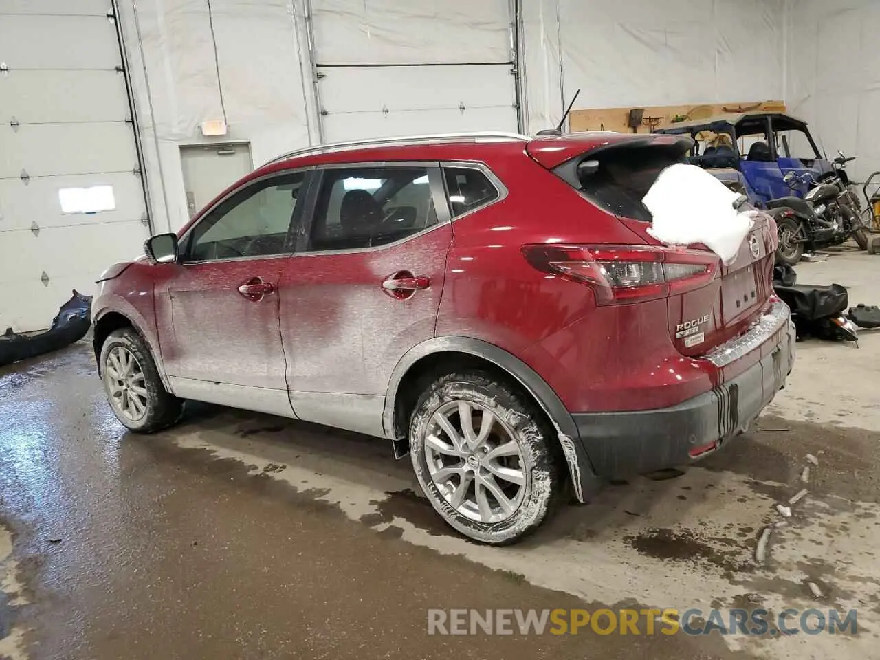 2 fotografías del automóvil dañado JN1BJ1BW8NW475920 NISSAN ROGUE 2022