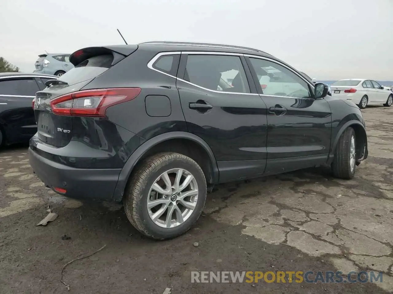 3 fotografías del automóvil dañado JN1BJ1BW9NW481516 NISSAN ROGUE 2022