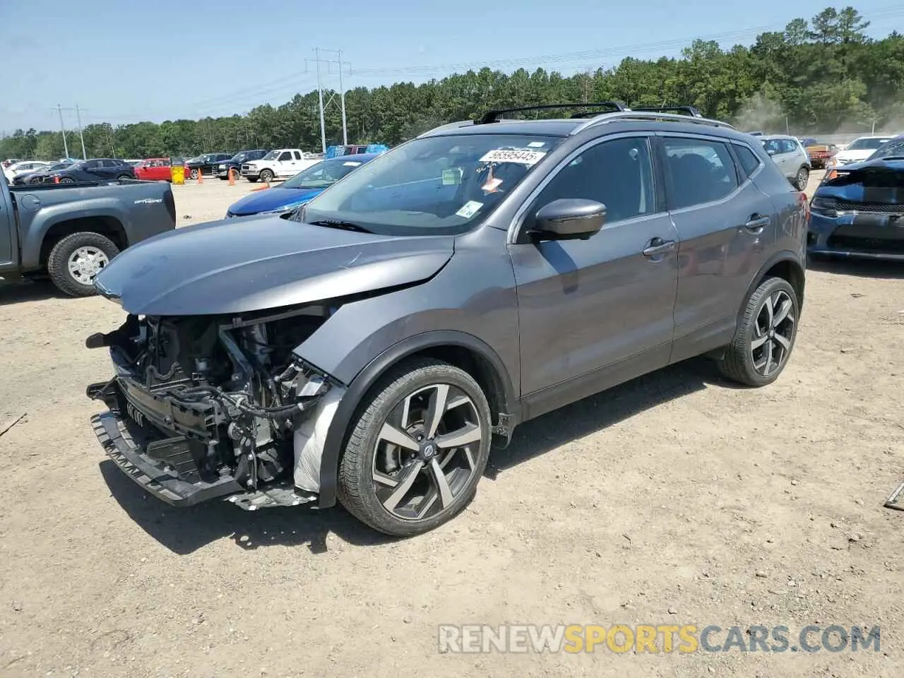 1 fotografías del automóvil dañado JN1BJ1CV7NW352244 NISSAN ROGUE 2022