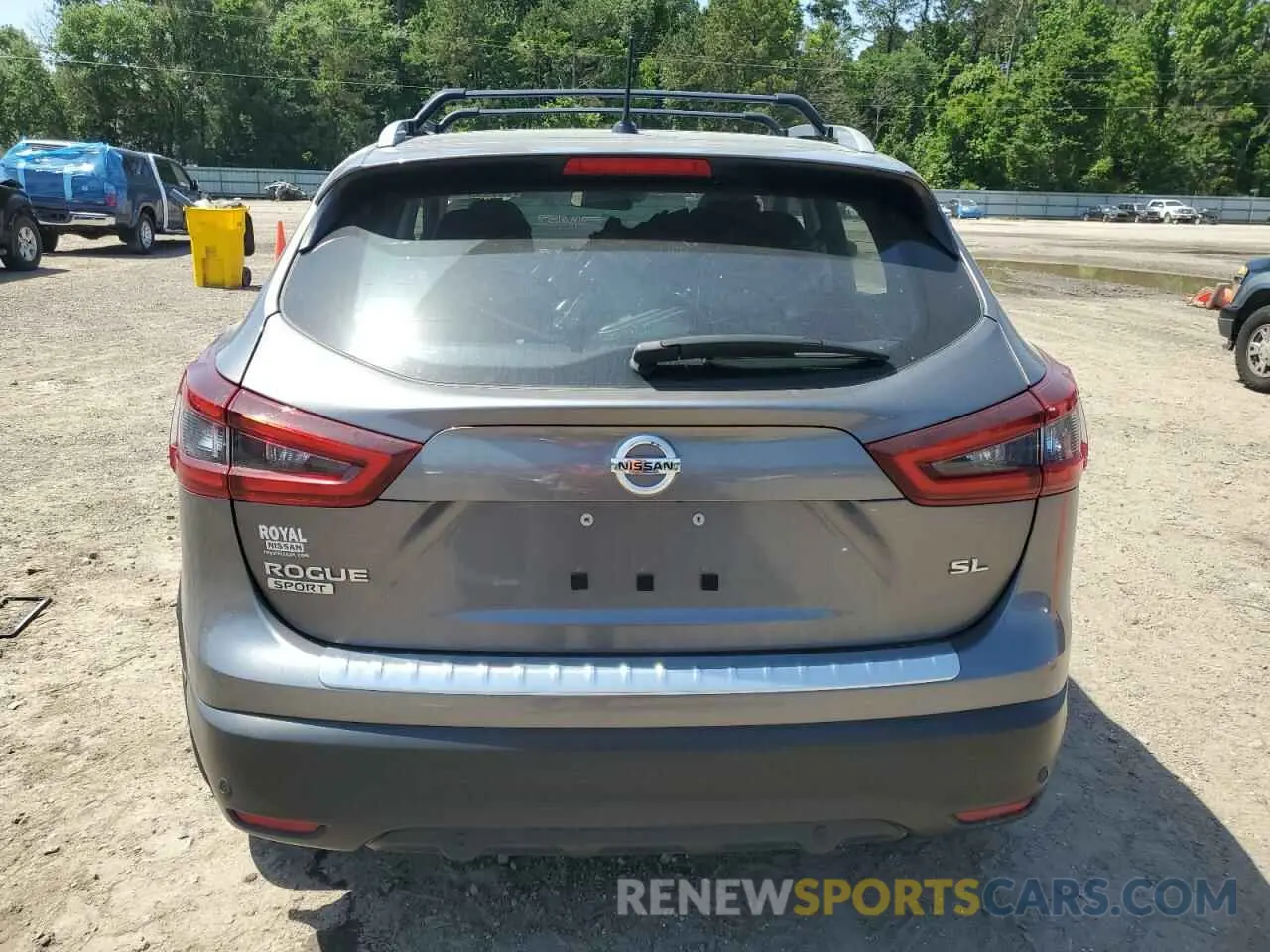 6 fotografías del automóvil dañado JN1BJ1CV7NW352244 NISSAN ROGUE 2022