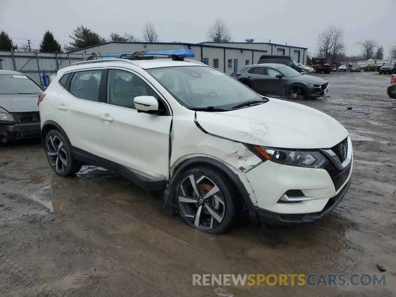 4 fotografías del automóvil dañado JN1BJ1CW3NW499038 NISSAN ROGUE 2022