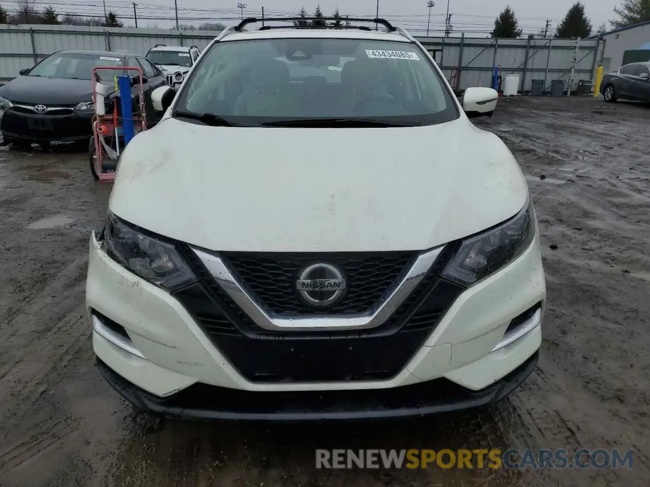 5 fotografías del automóvil dañado JN1BJ1CW3NW499038 NISSAN ROGUE 2022