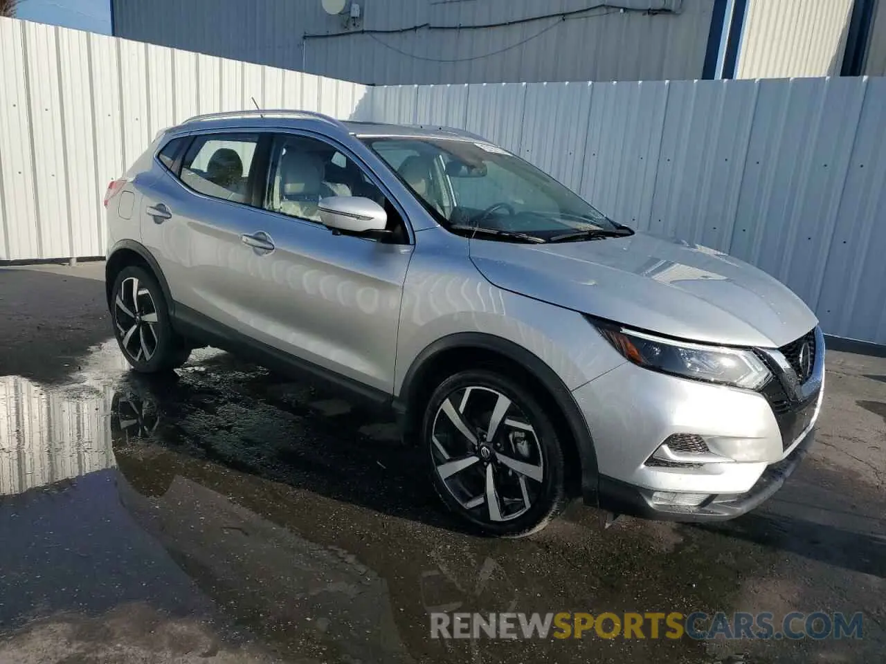 4 fotografías del automóvil dañado JN1BJ1CW5NW485576 NISSAN ROGUE 2022