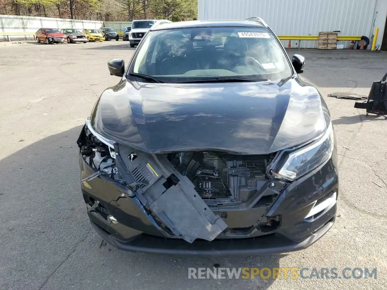 5 fotografías del automóvil dañado JN1BJ1CW6NW482251 NISSAN ROGUE 2022