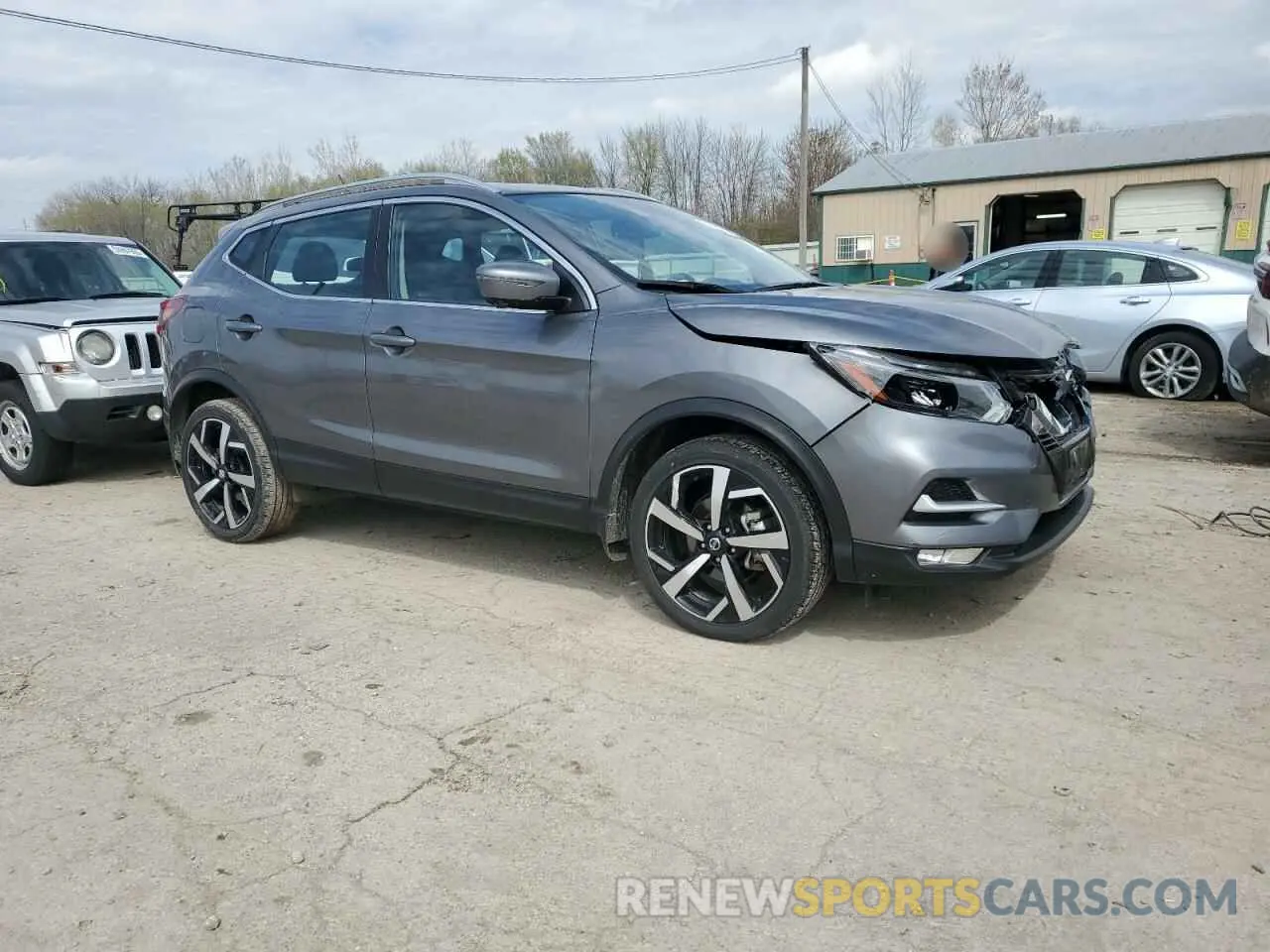 4 fotografías del automóvil dañado JN1BJ1CWXNW498081 NISSAN ROGUE 2022