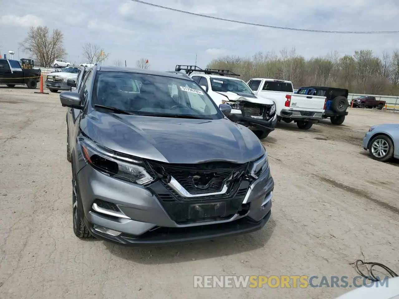 5 fotografías del automóvil dañado JN1BJ1CWXNW498081 NISSAN ROGUE 2022