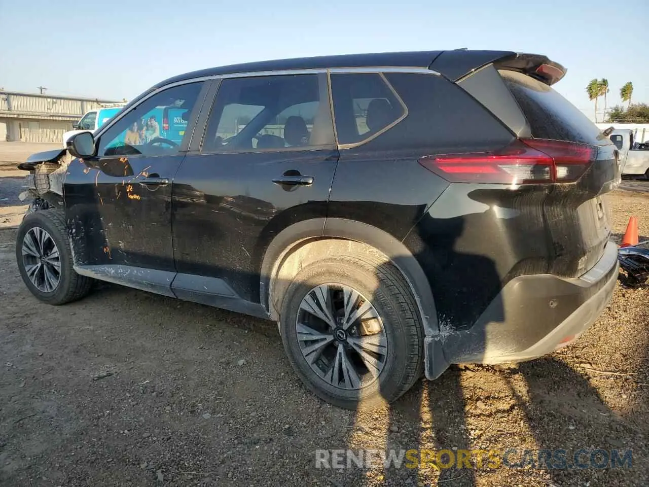 2 fotografías del automóvil dañado JN8BT3BA2NW043111 NISSAN ROGUE 2022