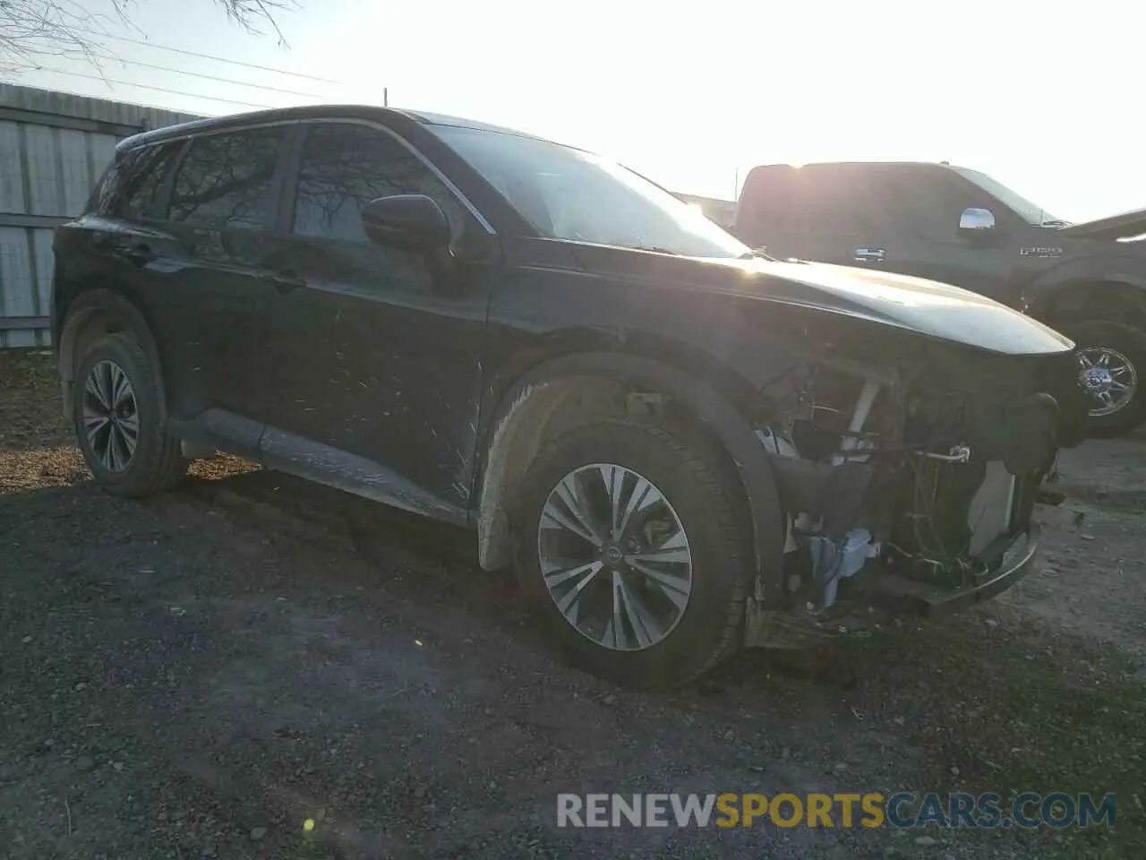 4 fotografías del automóvil dañado JN8BT3BA2NW043111 NISSAN ROGUE 2022