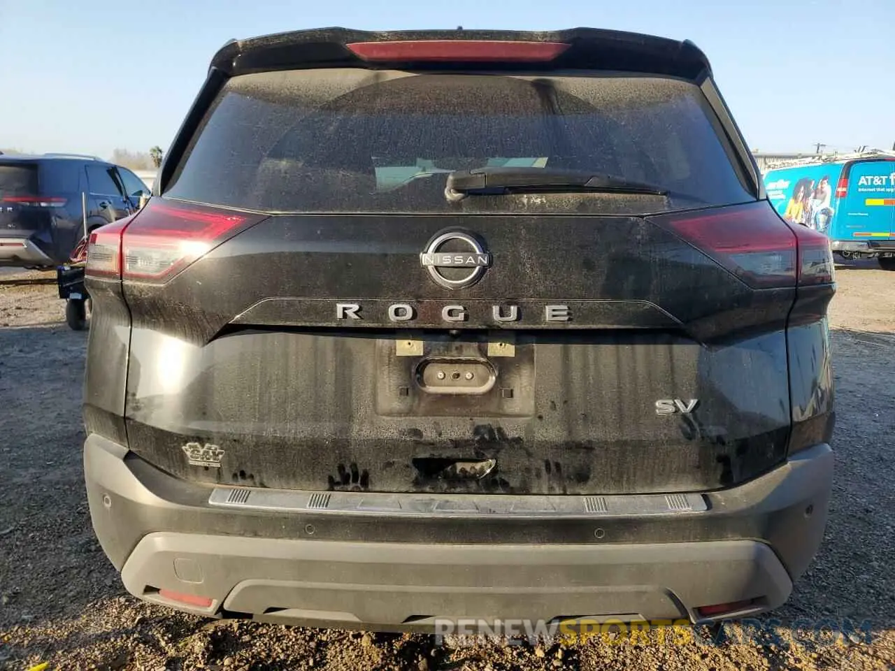 6 fotografías del automóvil dañado JN8BT3BA2NW043111 NISSAN ROGUE 2022
