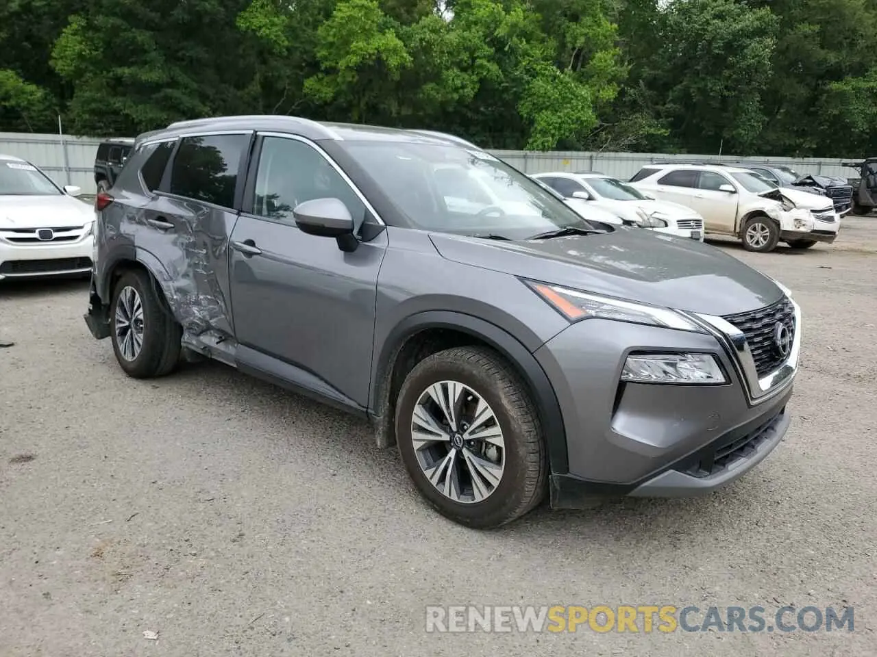 4 fotografías del automóvil dañado JN8BT3BA4NW043742 NISSAN ROGUE 2022