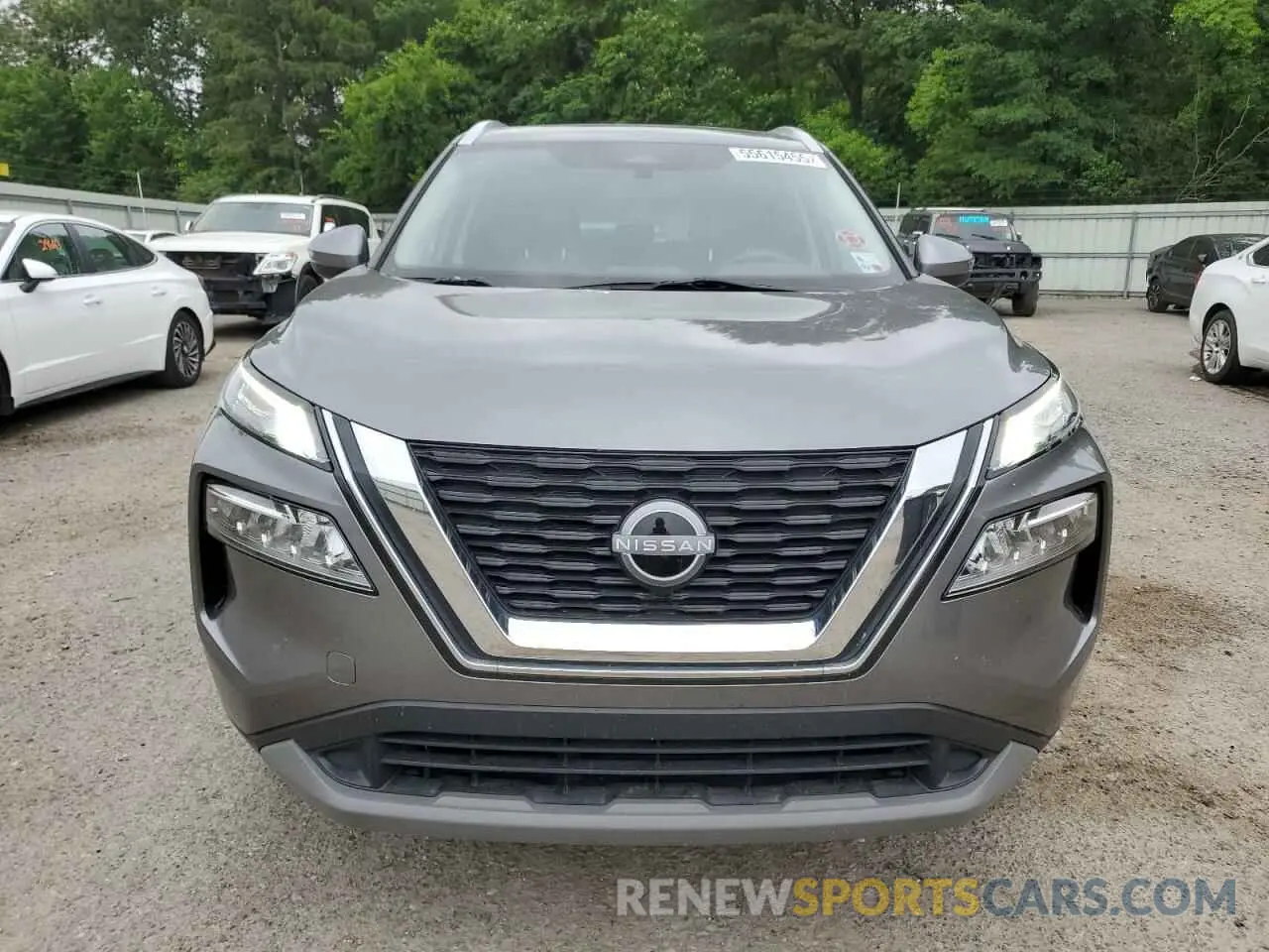 5 fotografías del automóvil dañado JN8BT3BA4NW043742 NISSAN ROGUE 2022