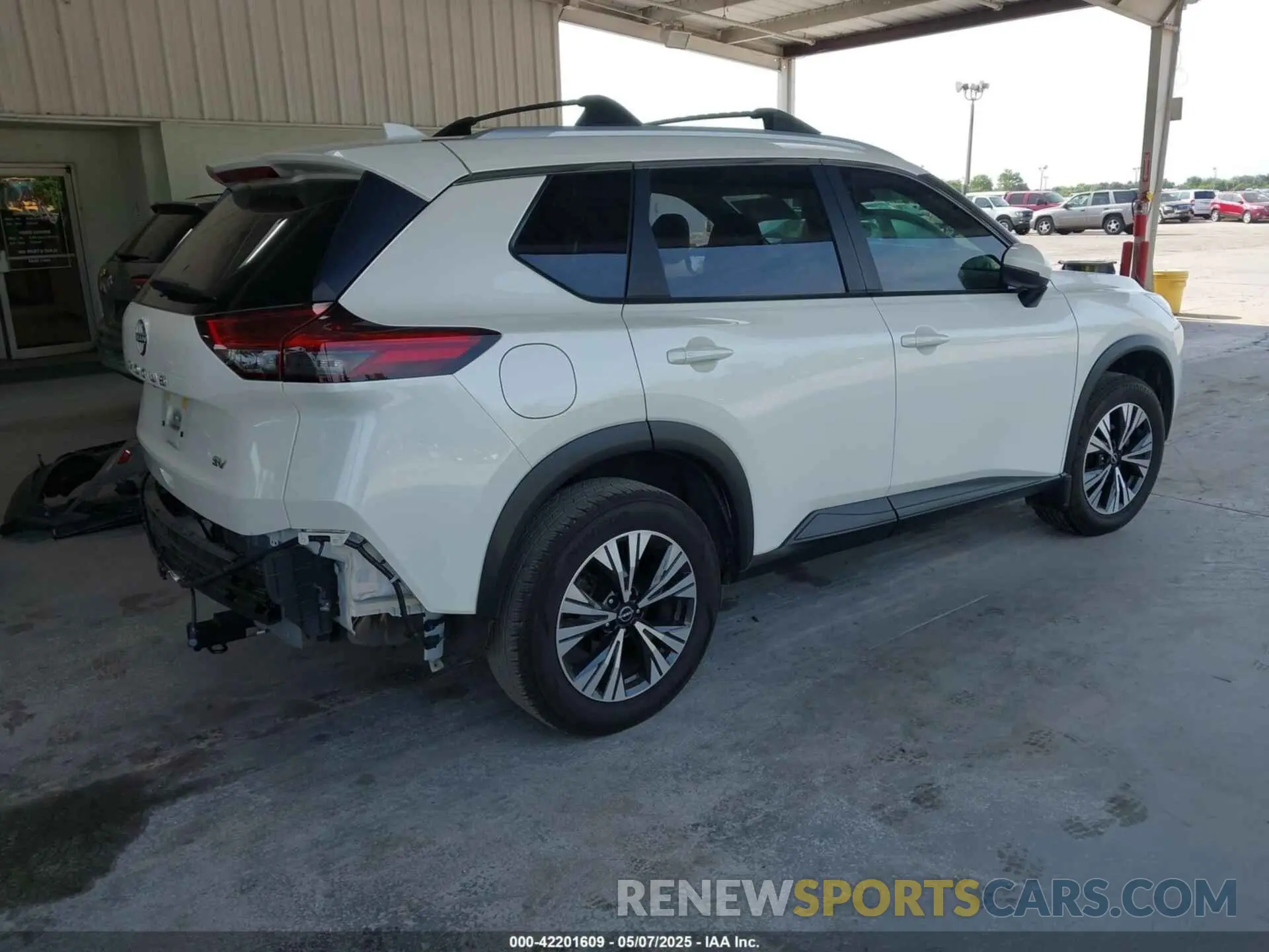 4 fotografías del automóvil dañado JN8BT3BA6NW042902 NISSAN ROGUE 2022