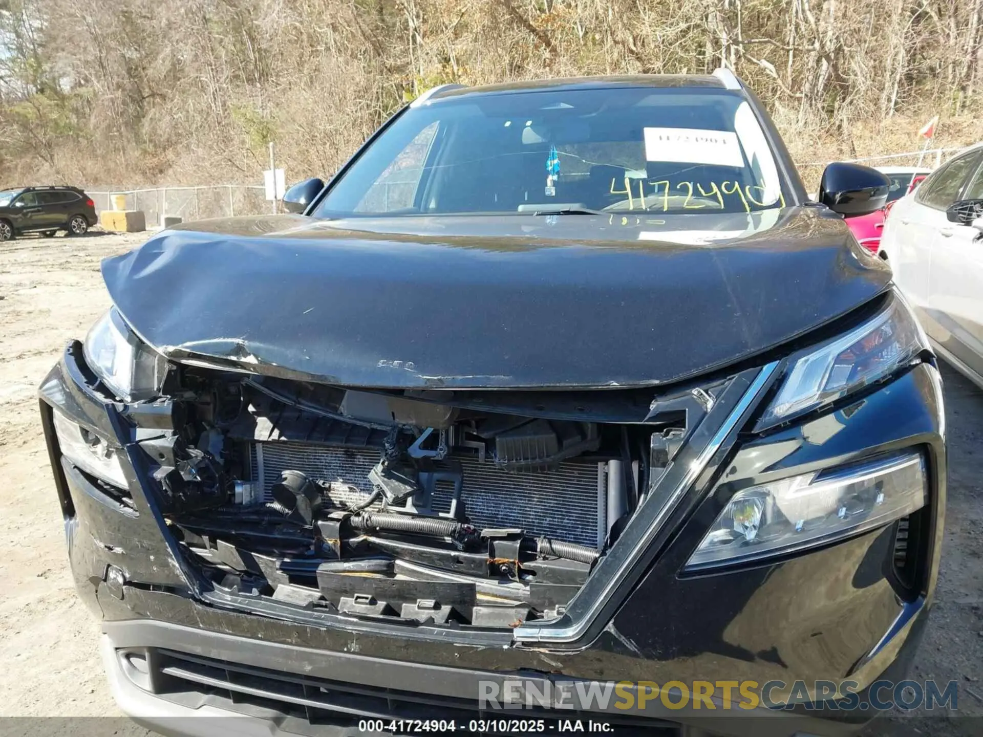 12 fotografías del automóvil dañado JN8BT3BA7NW041516 NISSAN ROGUE 2022