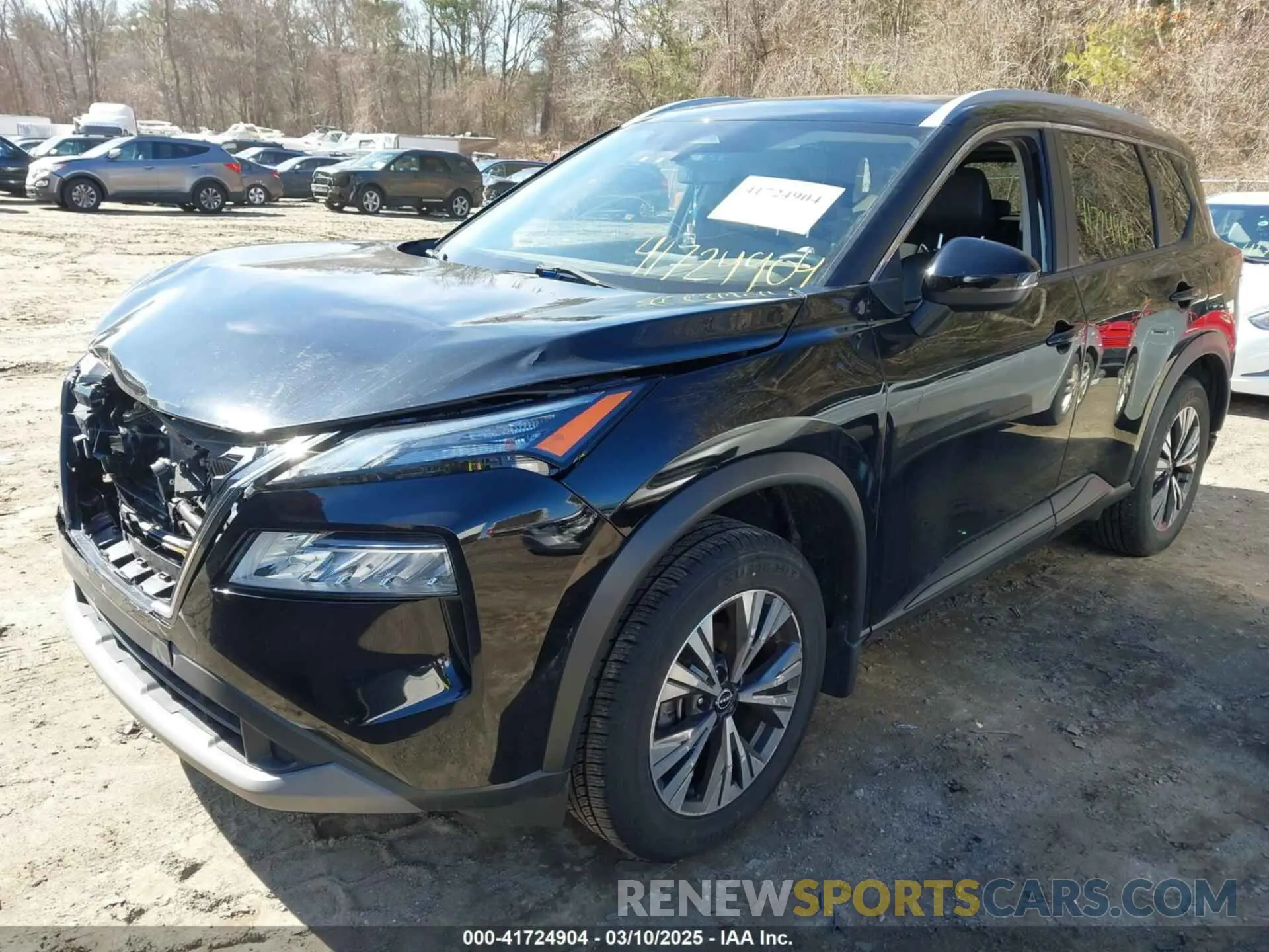 2 fotografías del automóvil dañado JN8BT3BA7NW041516 NISSAN ROGUE 2022